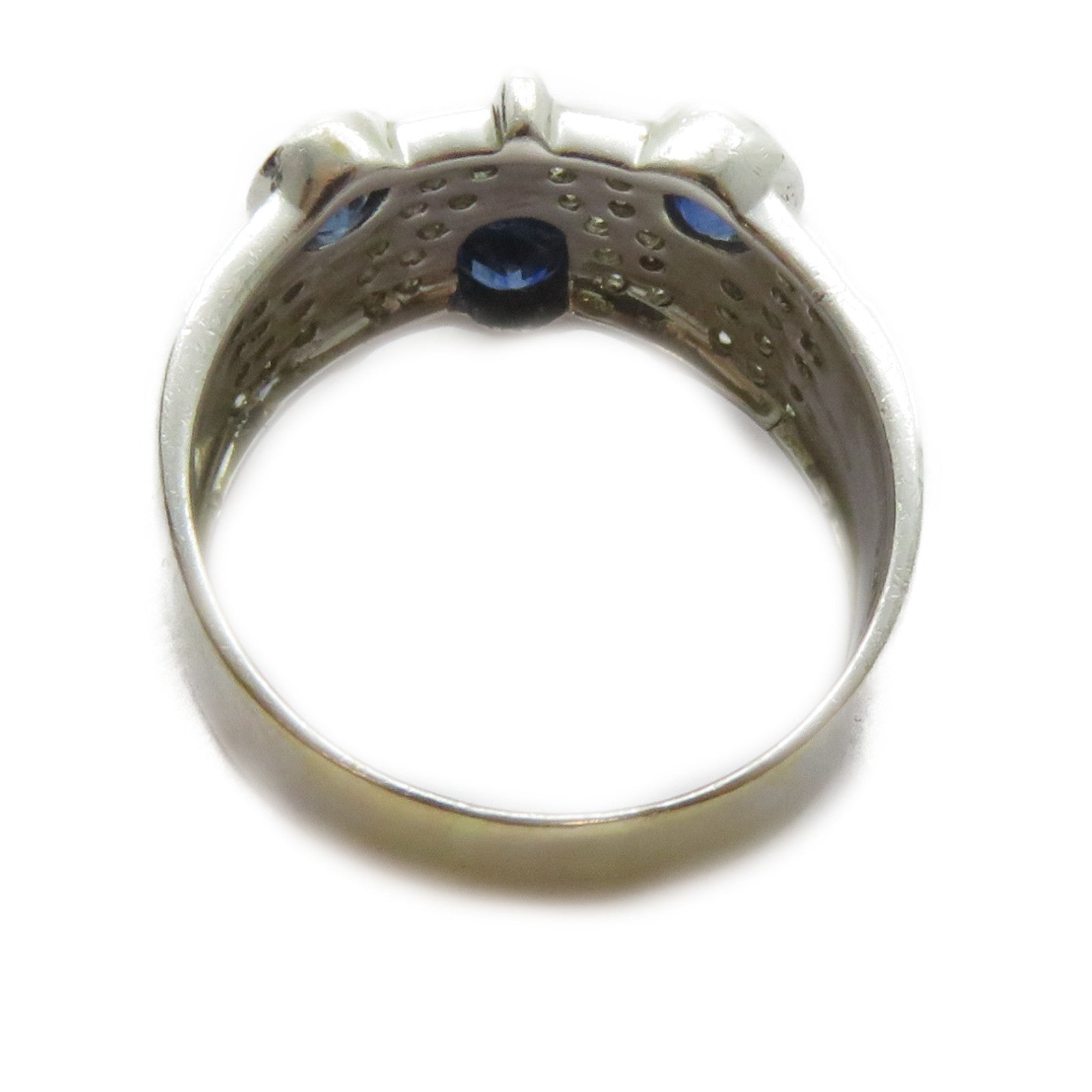 JEWELRY 【激減優惠】18K白金Diamond Ring鑽石戒指US#8