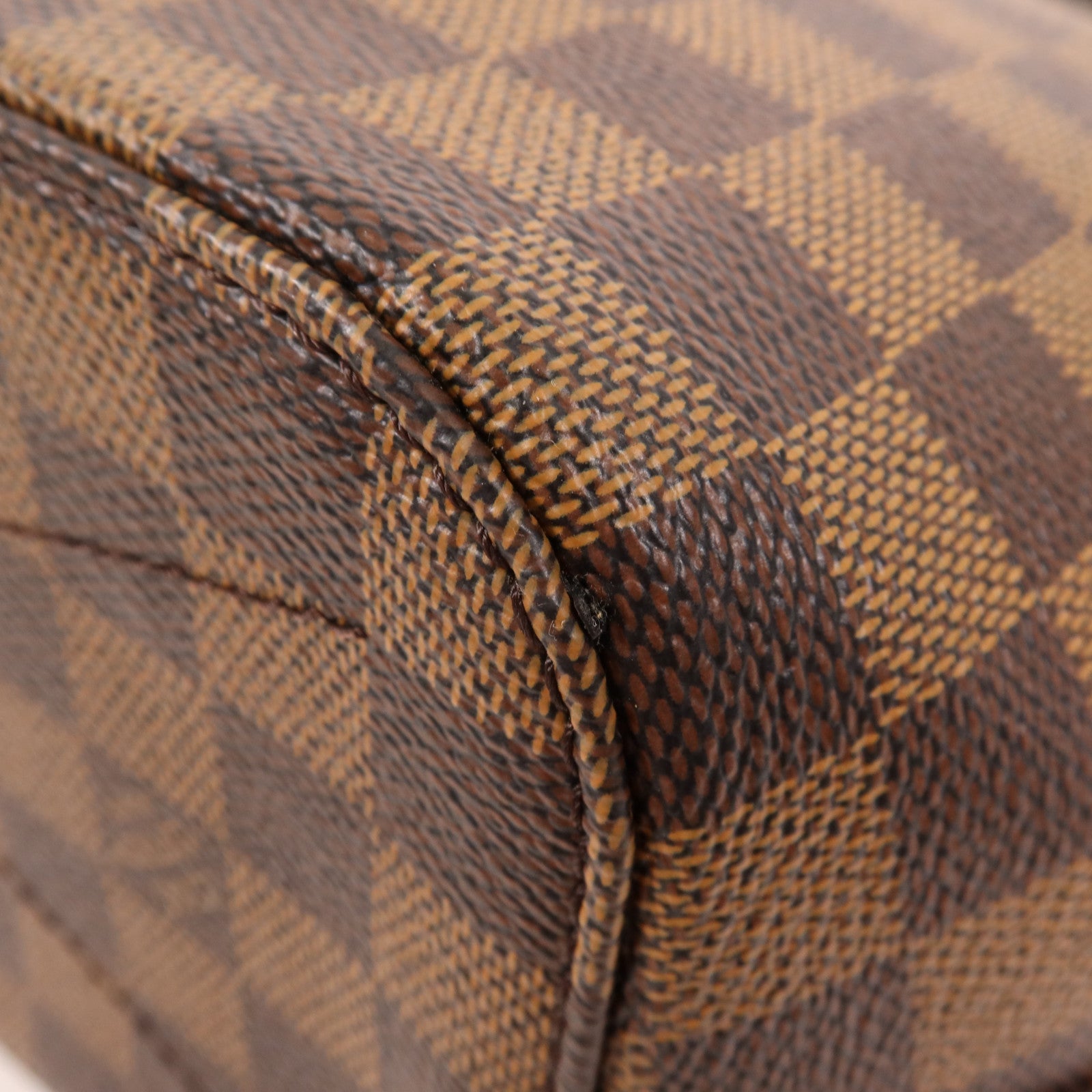 LOUIS VUITTON Damier Siena PM金扣手挽肩背兩用袋