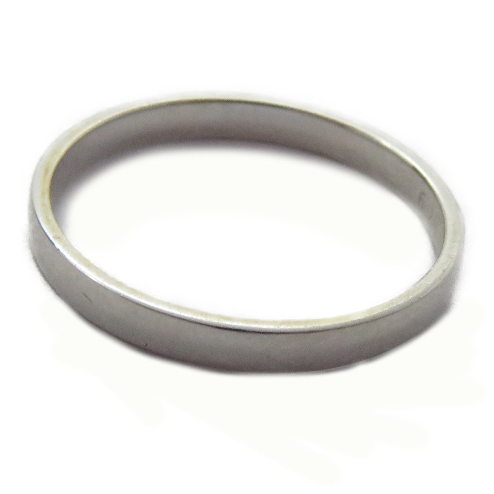JEWELRY 【激減優惠】18K白金Ring戒指US#4.25