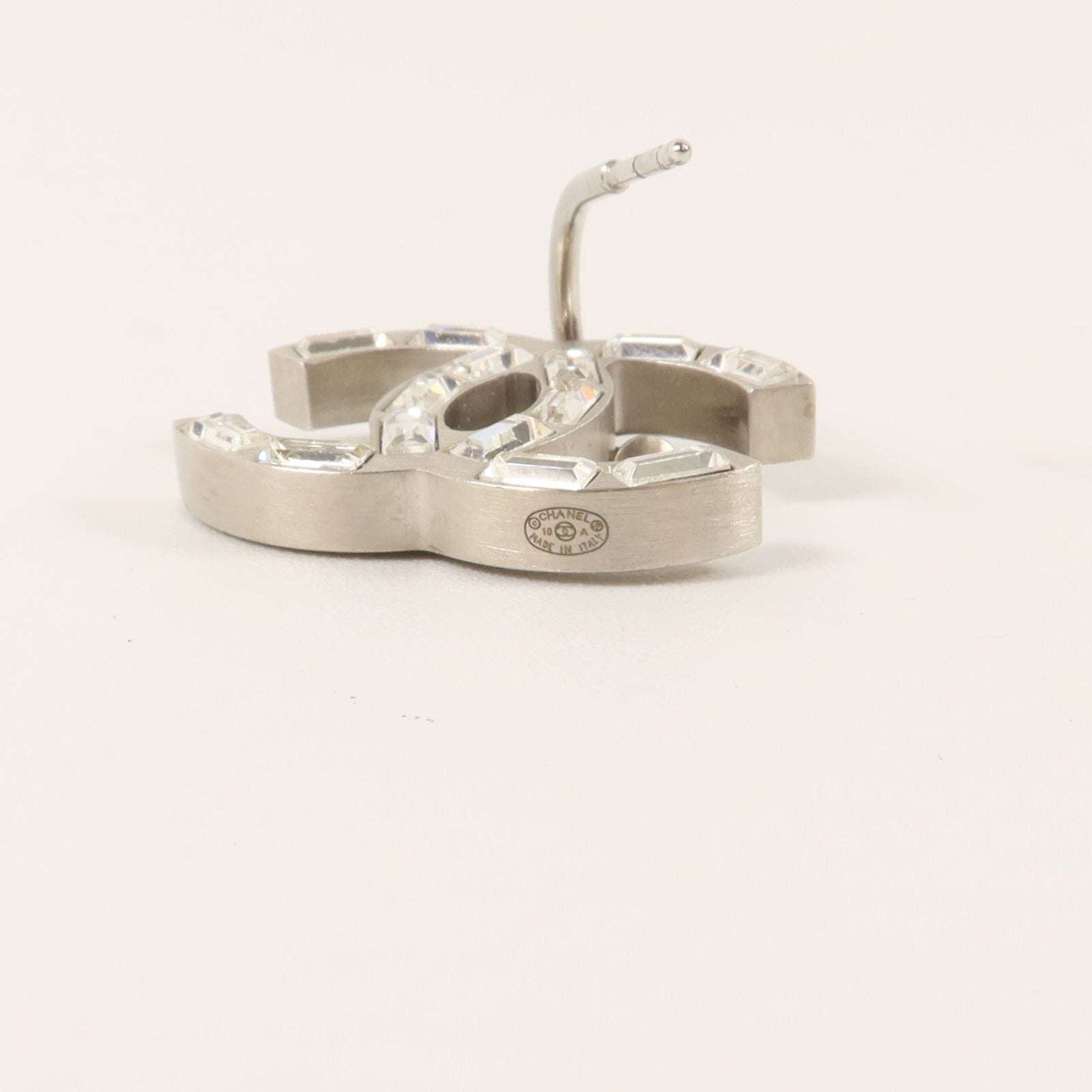 CHANEL 金屬/水晶Boucles D'oreilles Earring耳環