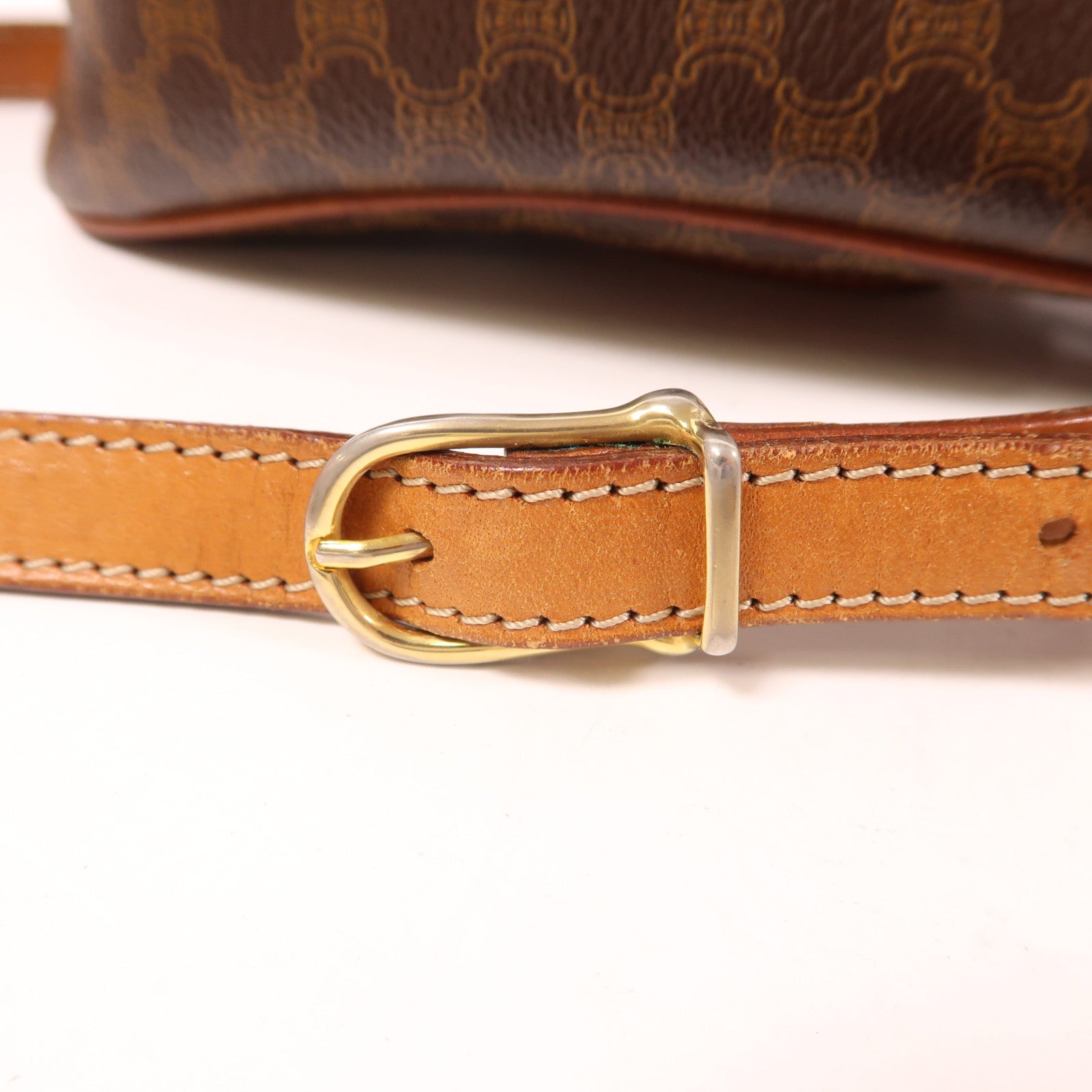 CELINE 塗層帆布Shoulder Bag肩背袋