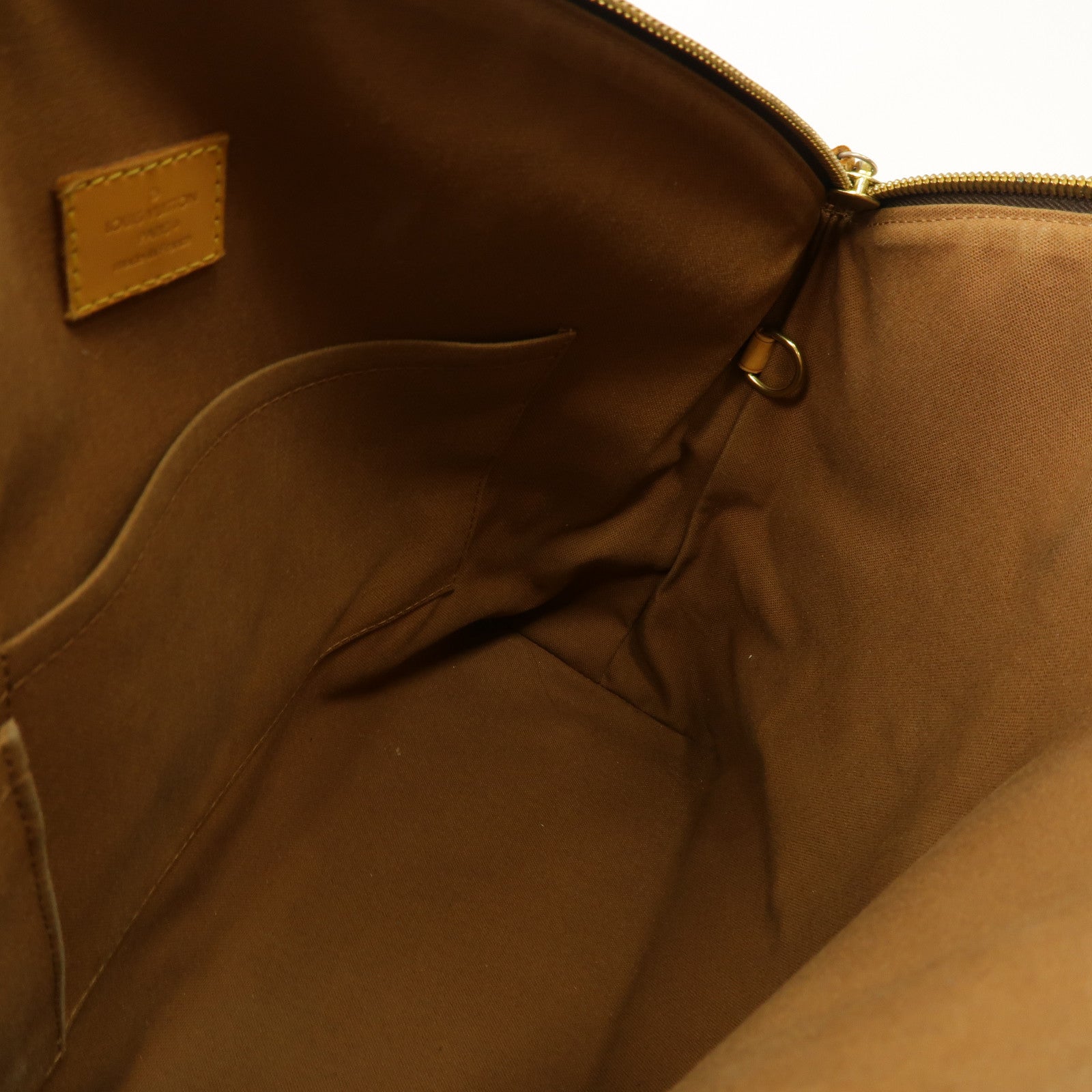 LOUIS VUITTON 【激減優惠】Monogram Lockit Horizontal金扣手挽袋啡色