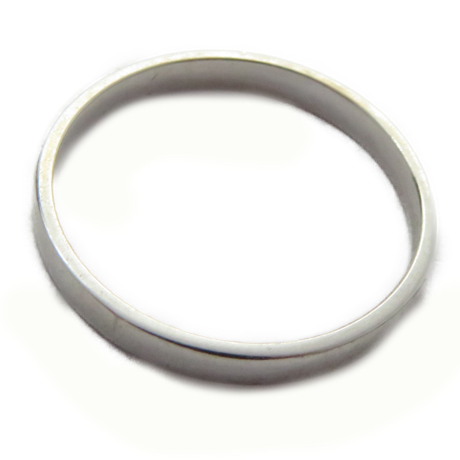 JEWELRY 【激減優惠】18K白金Ring戒指US#4.25