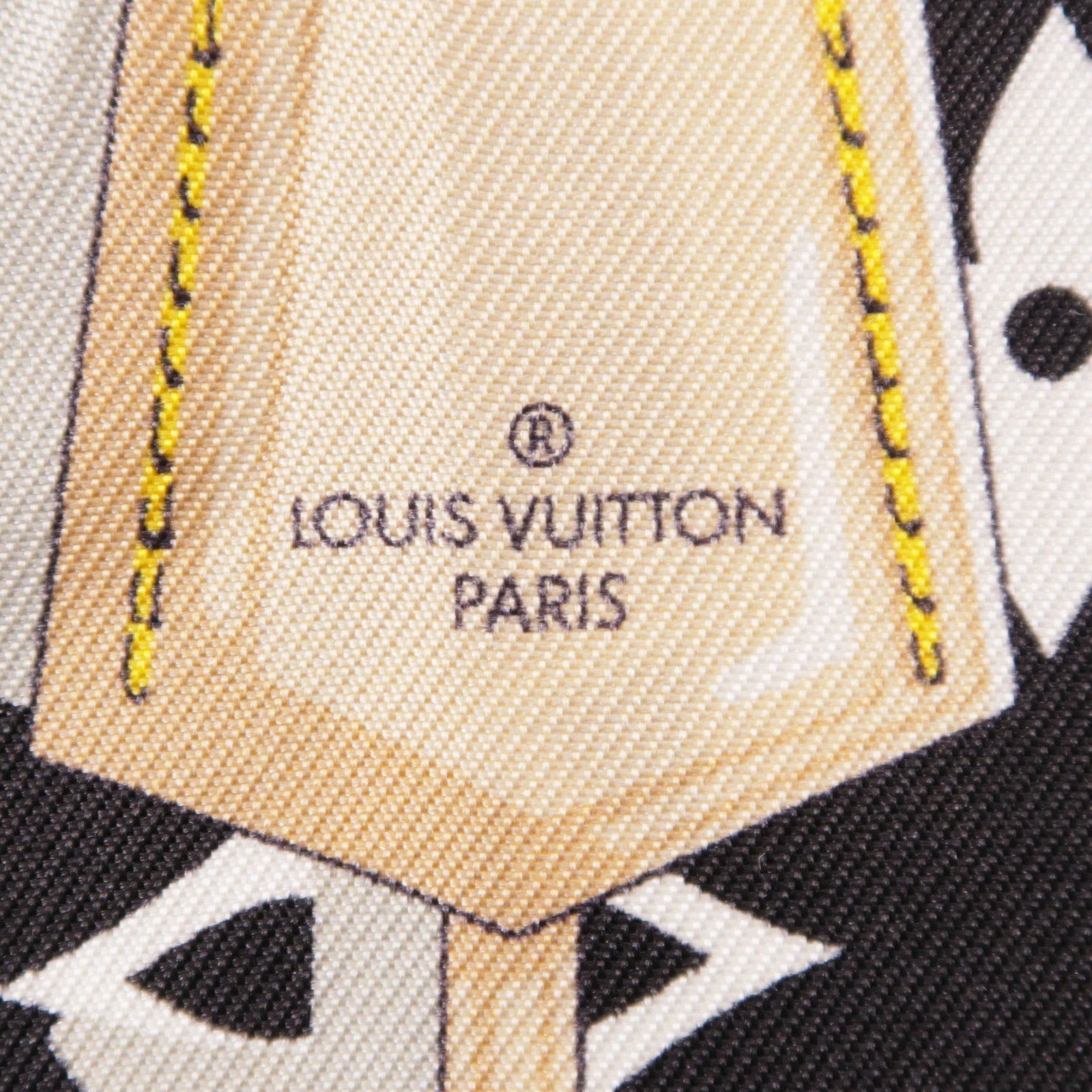LOUIS VUITTON 絲質Monogram Confidential Bandeau Scarf絲巾
