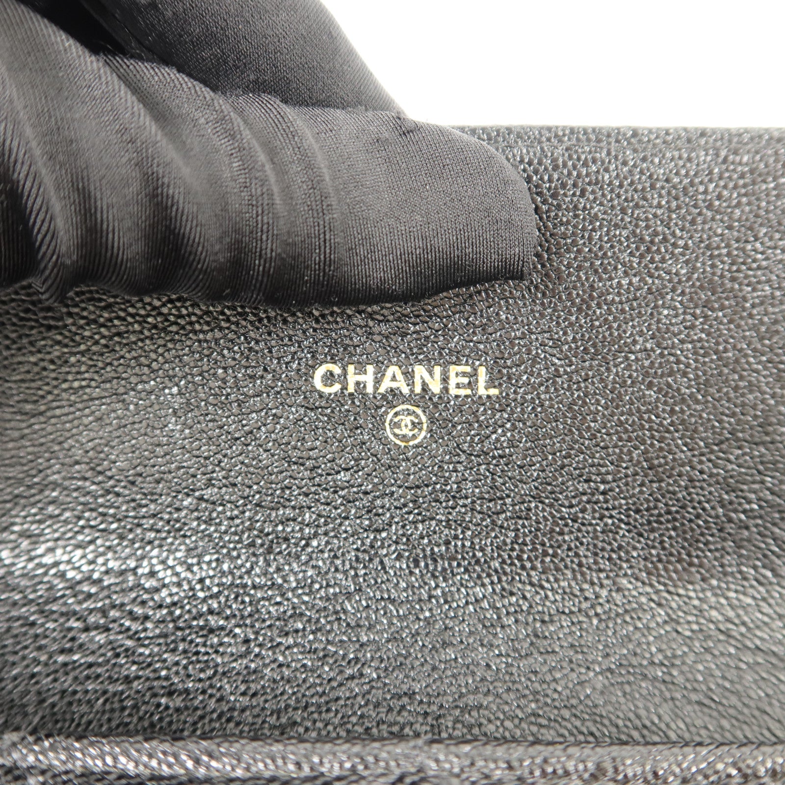 CHANEL 牛皮皮革Boy Long Wallet長錢包