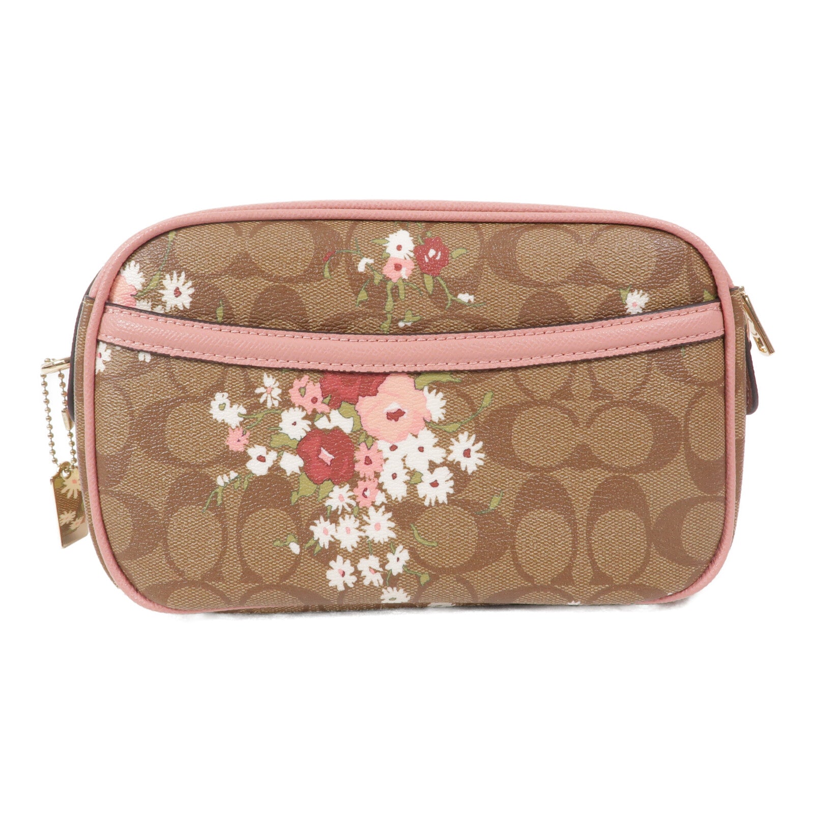 COACH 塗層帆布Camera Bag肩背袋