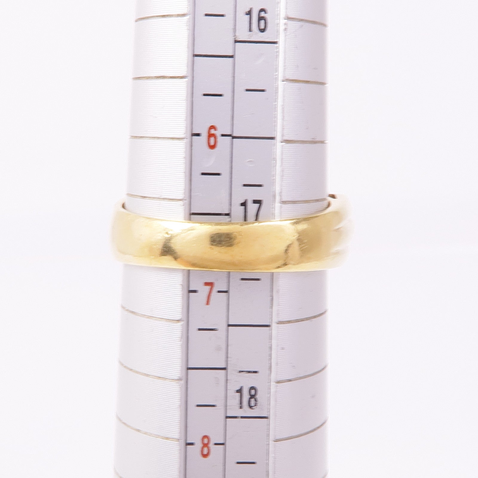 JEWELRY 18K黃金Ruby Diamond Ring紅寶石/鑽石戒指US#6.5