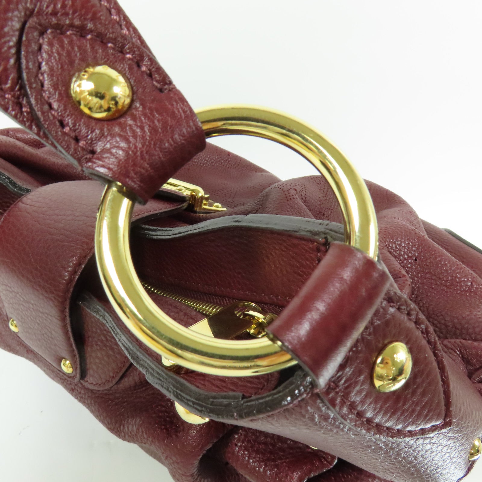 LOUIS VUITTON Mahina Shoulder Bag金扣肩背袋