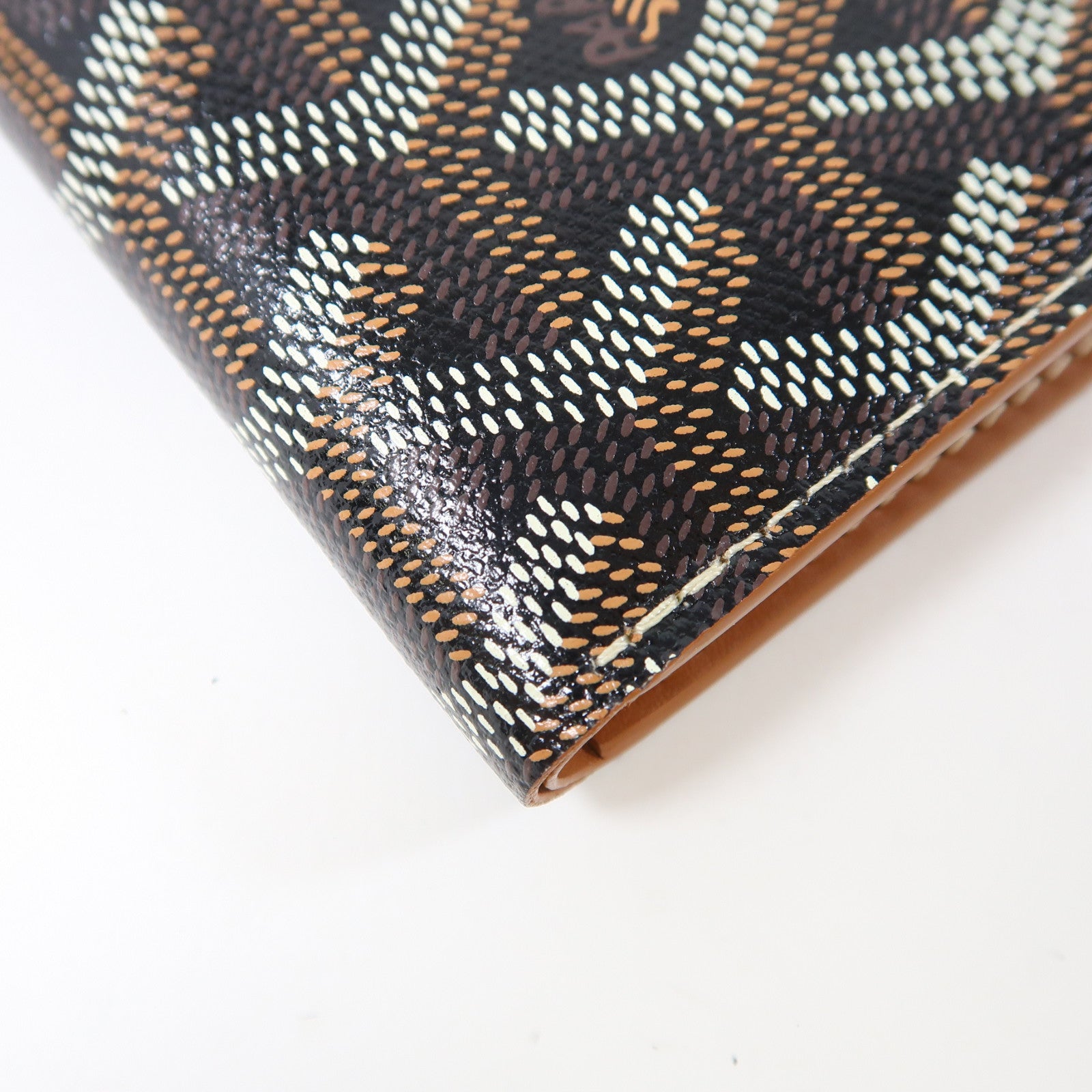 GOYARD 塗層帆布ST Pierre Card Case卡片套黑色/啡色