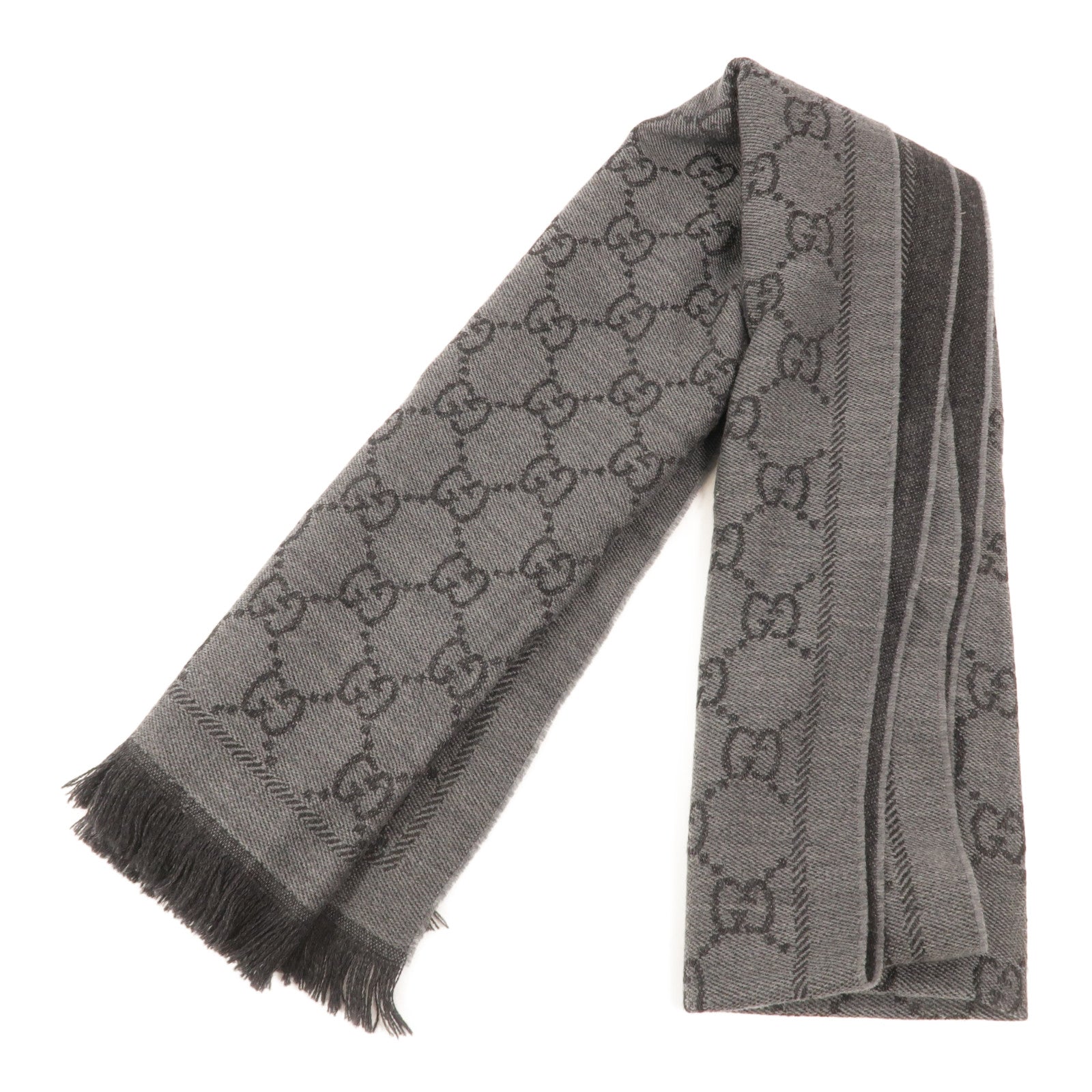 GUCCI 羊毛Scarf 48X180cm圍巾
