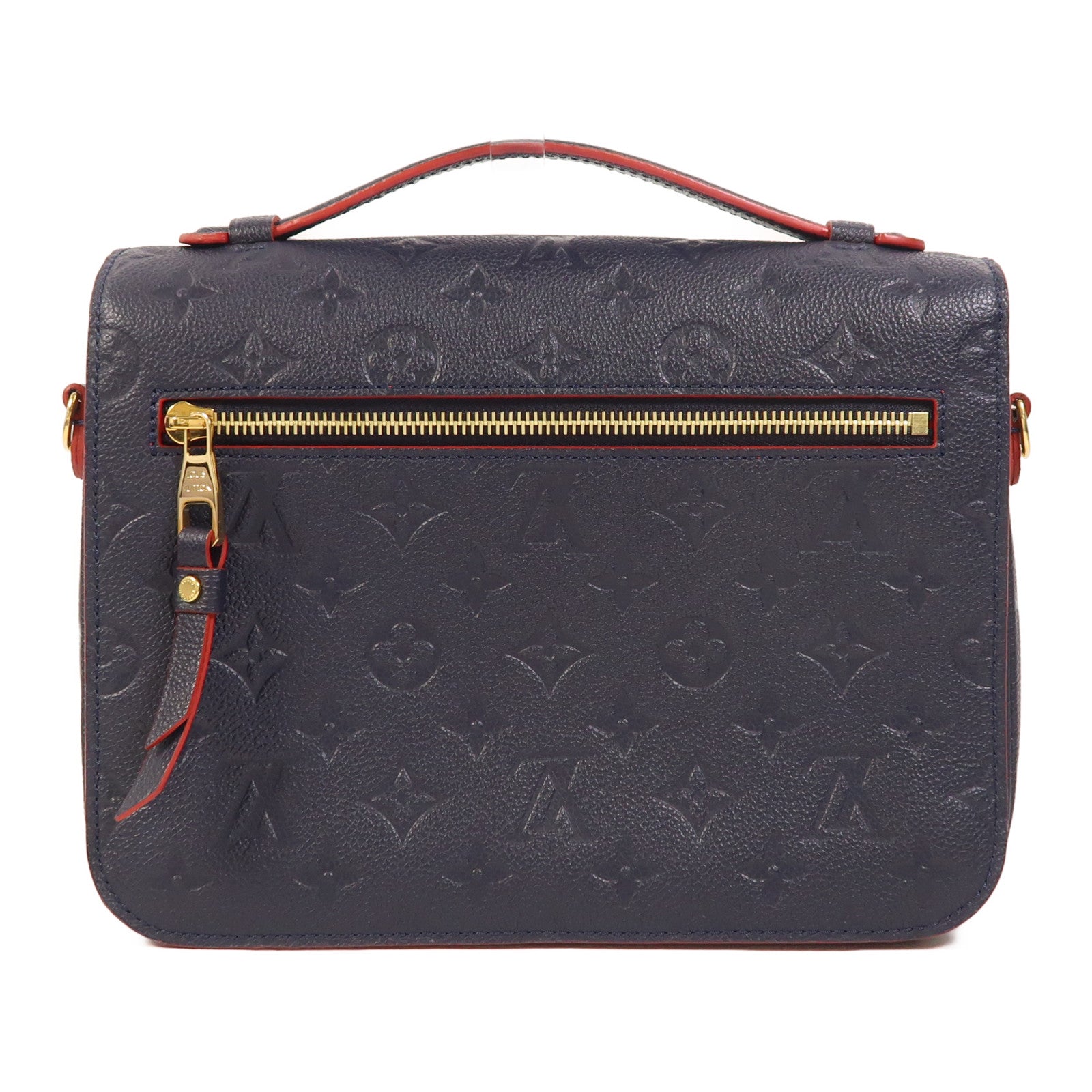 LOUIS VUITTON Monogram Empreinte Pochette Metis金扣手挽肩背兩用袋