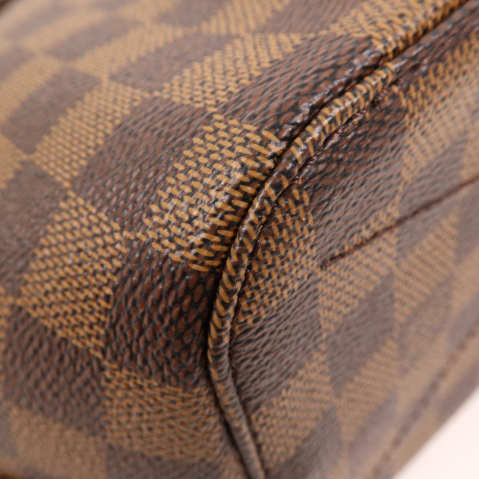LOUIS VUITTON Damier Siena PM金扣手挽肩背兩用袋