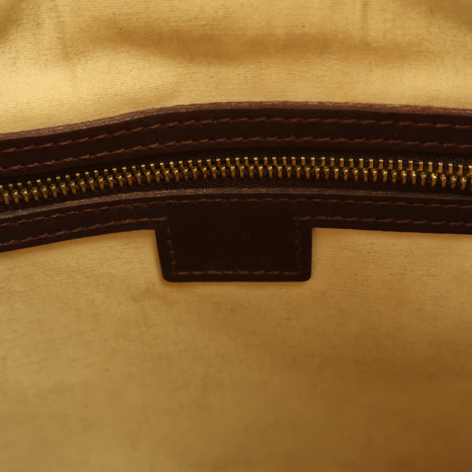 LOUIS VUITTON Monogram Mini Framcoise金扣手挽袋