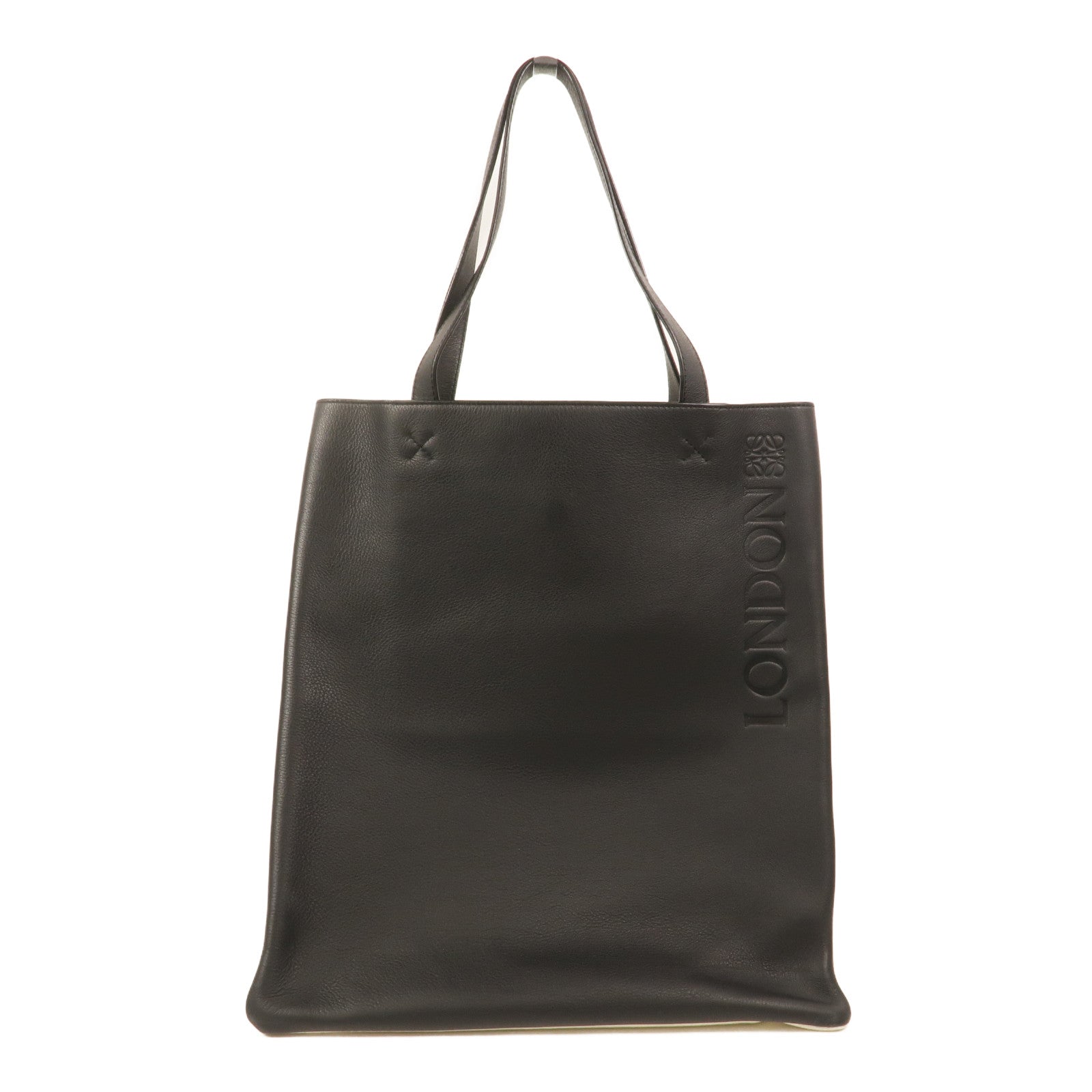 LOEWE 帆布/牛皮皮革Madrid 1846肩背袋