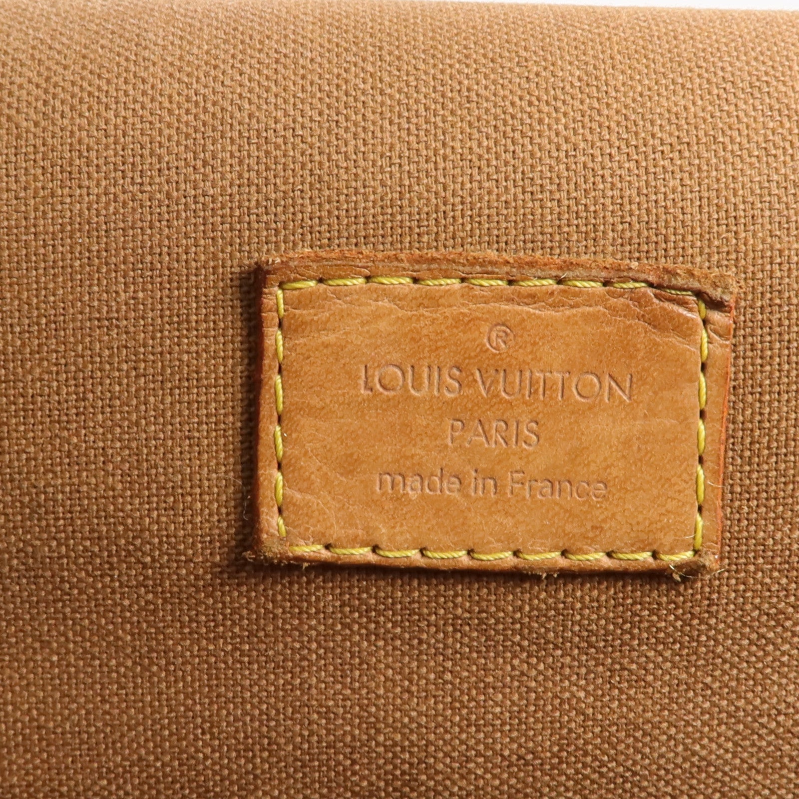 LOUIS VUITTON Monogram Bosphore金扣肩背袋棕色