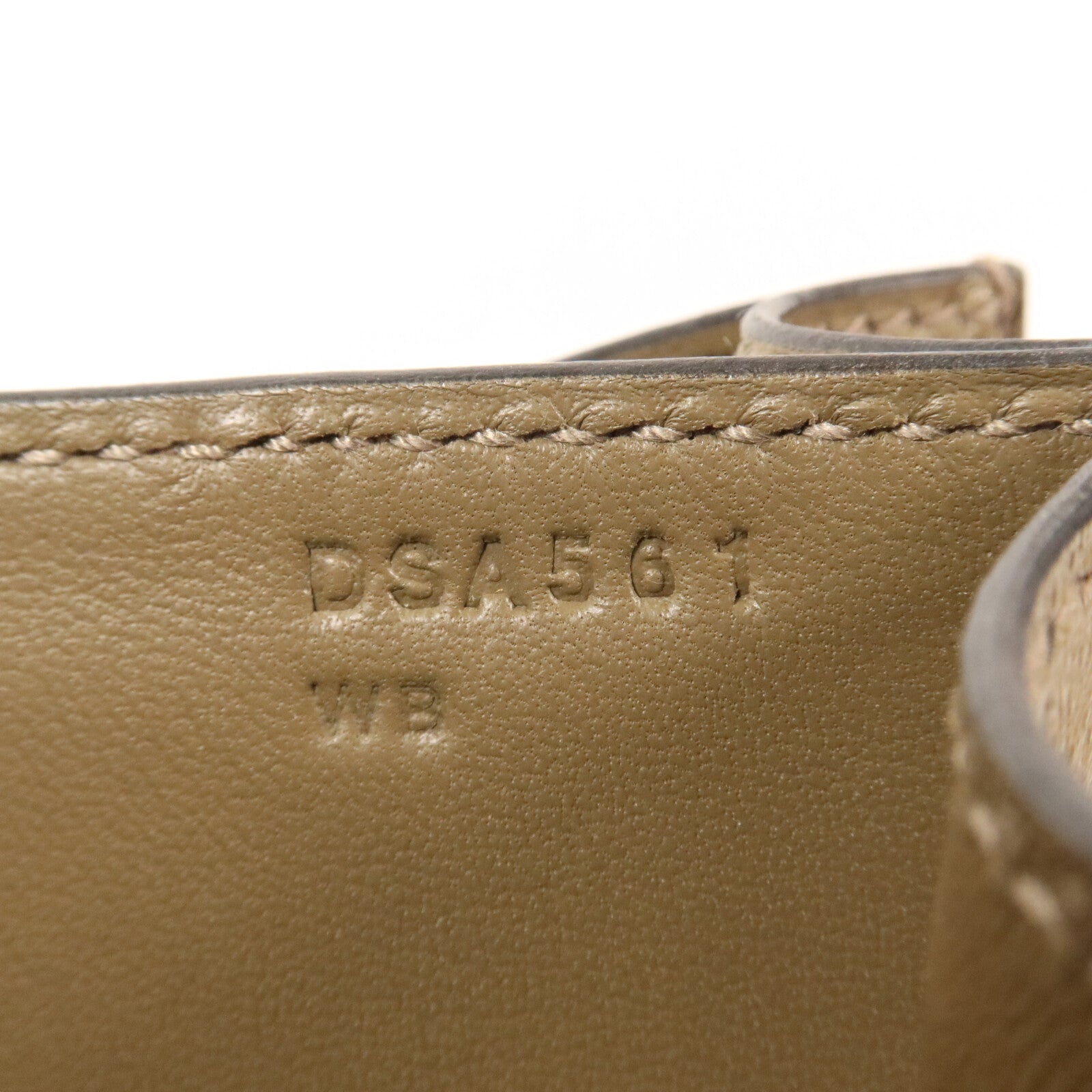 HERMES 鴕鳥皮革Constance 24肩背袋Gris Asphalte