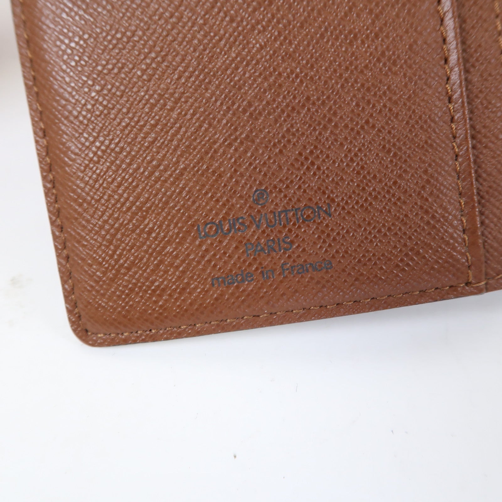 LOUIS VUITTON Monogram Portefeuille Viennois金扣錢包啡色