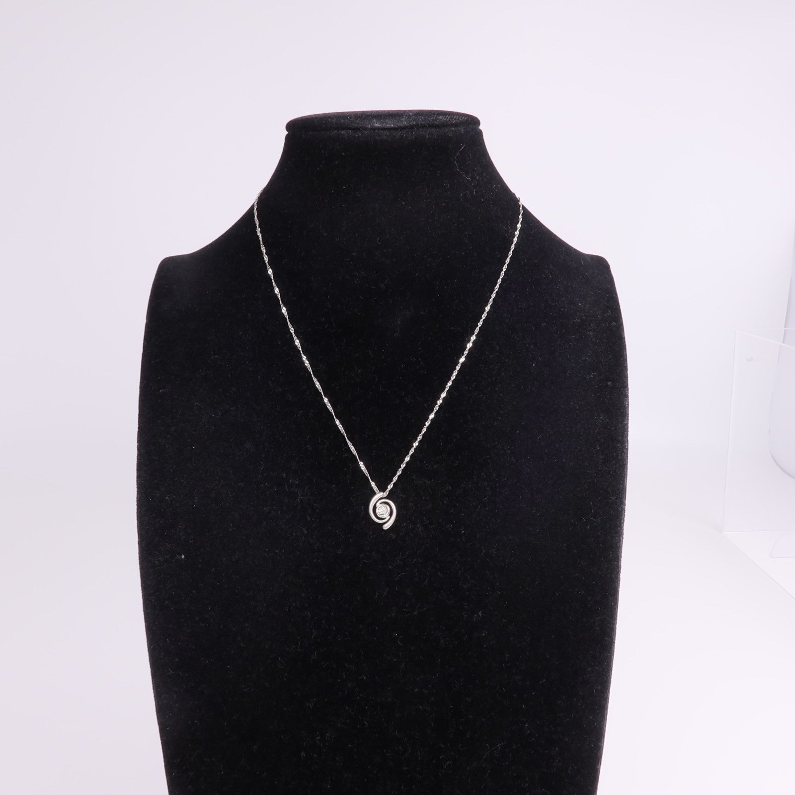 JEWELRY 18K白金Diamond Necklace鑽石項鍊