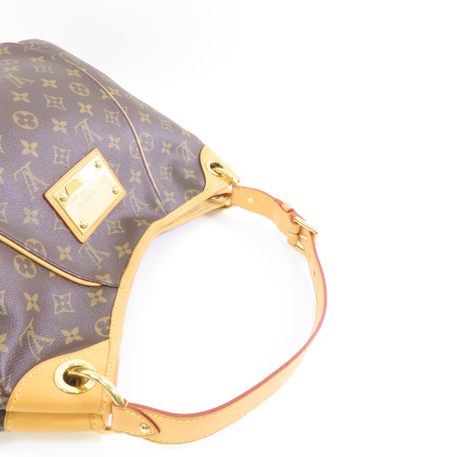 LOUIS VUITTON 【激減優惠】Monogram Galliera PM金扣肩背袋啡色