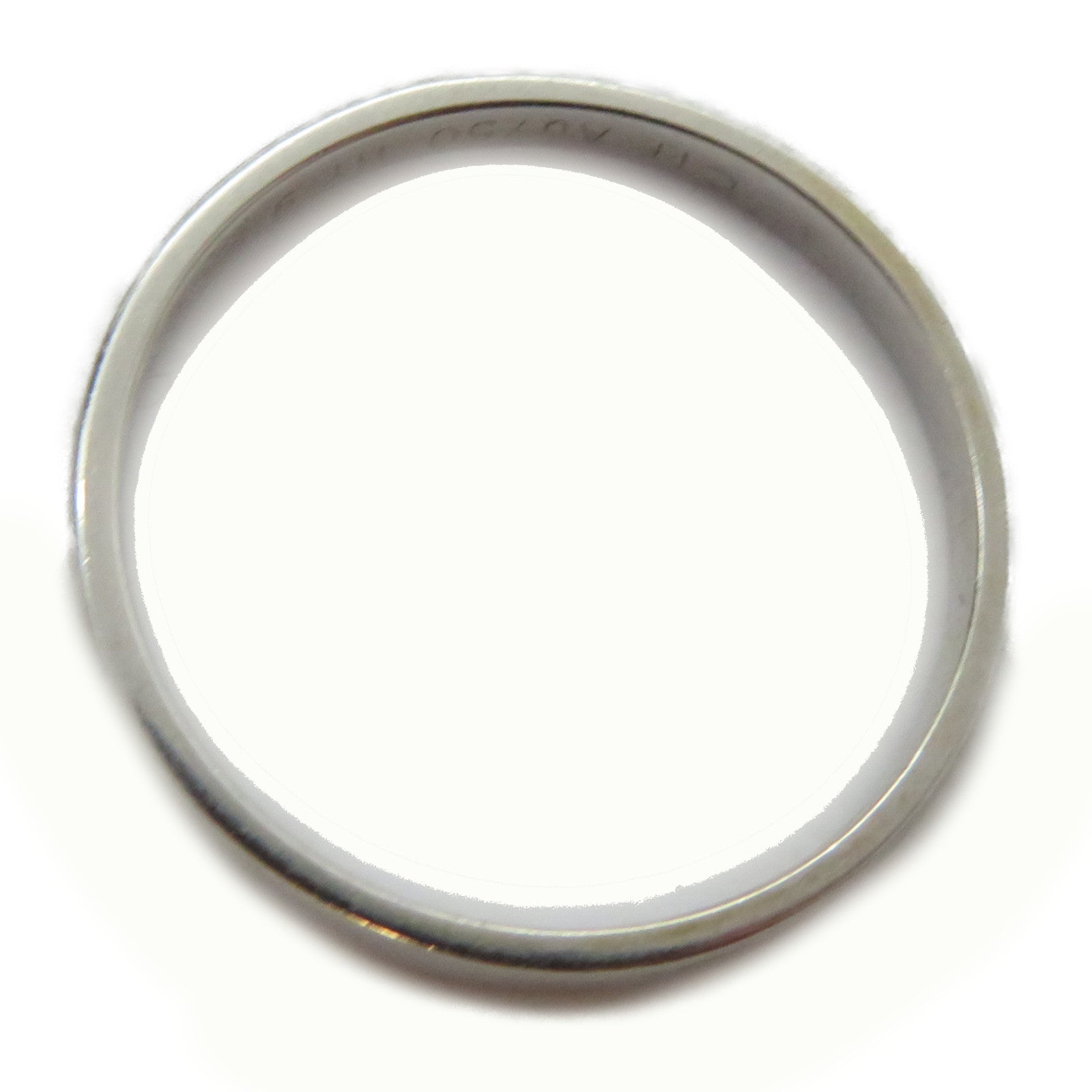 JEWELRY 【激減優惠】18K白金Ring戒指US#4.25