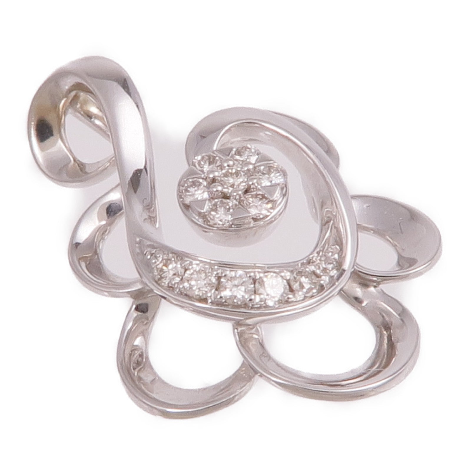 JEWELRY 【激減優惠】18K白金Diamond Pendant鑽石吊墜