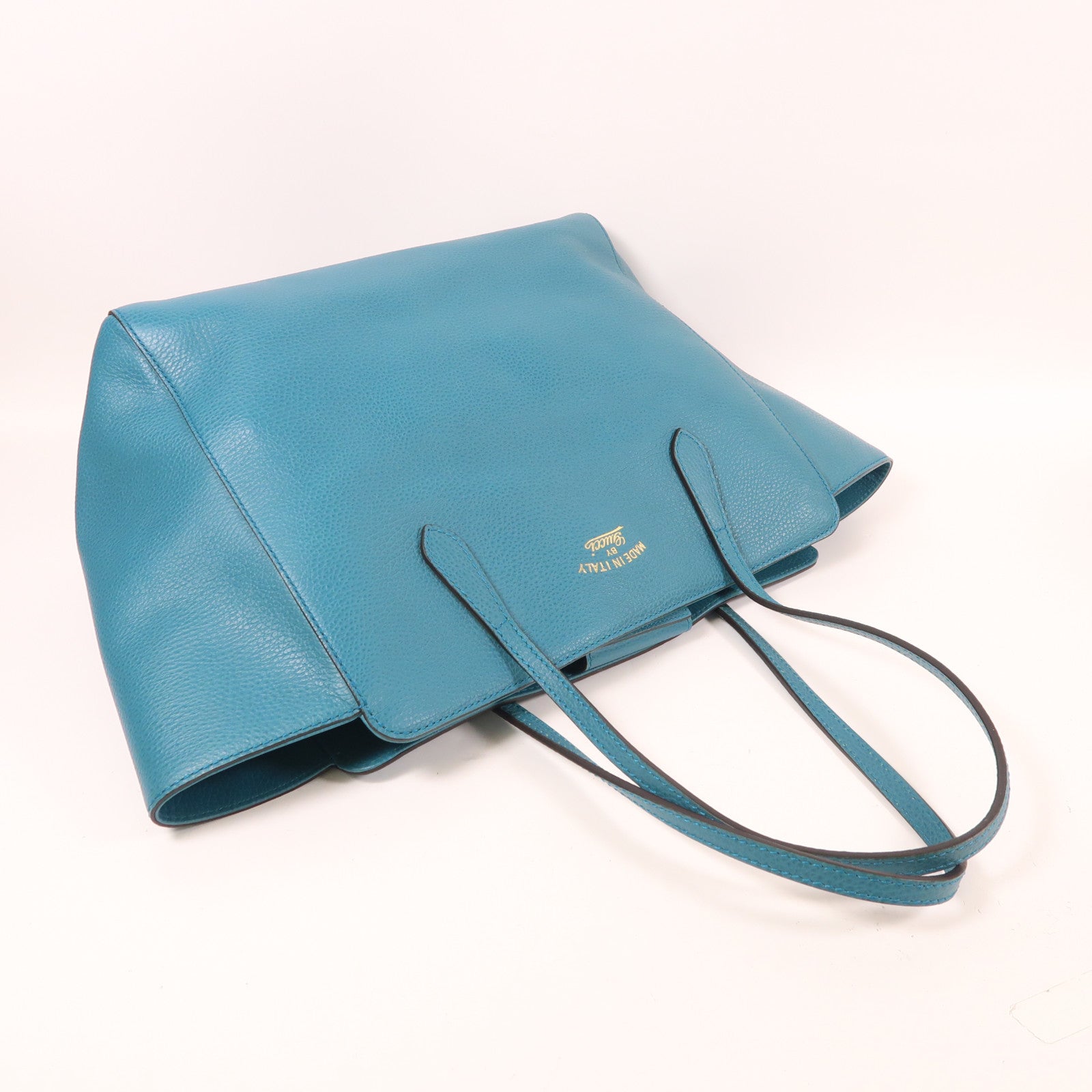 GUCCI 牛皮皮革Swing Shoulder Tote金扣肩背袋/手挽袋