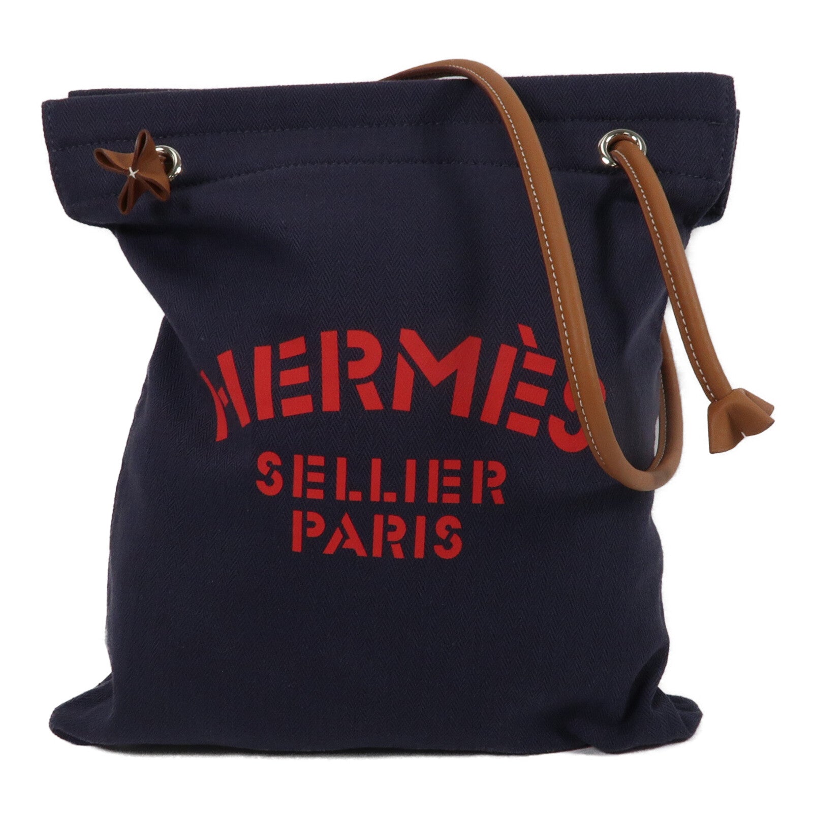 HERMES 帆布/Swwift皮革Aline Grooming肩背袋