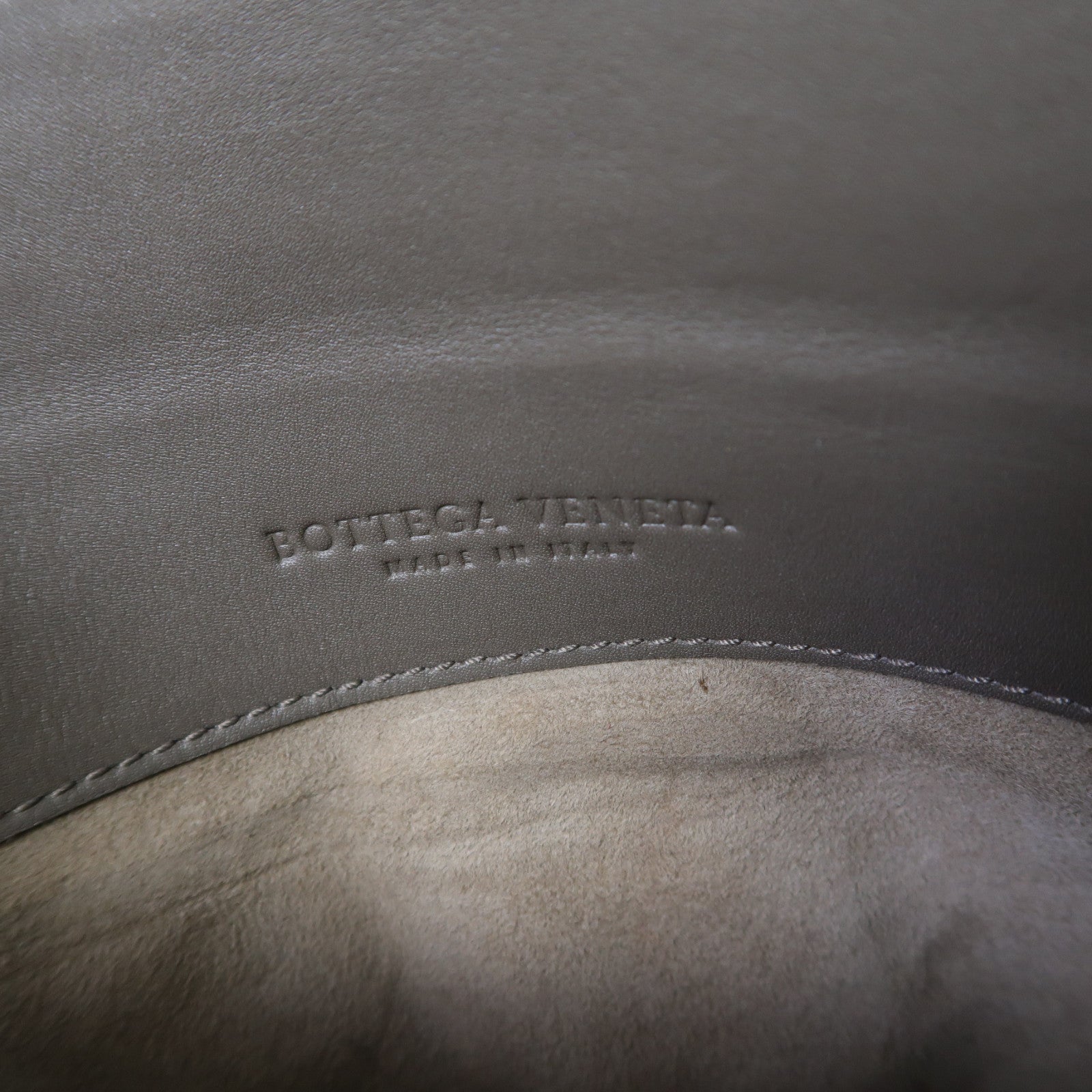 BOTTEGA VENETA 【激減優惠】牛皮皮革2 Way Shoulder手挽肩背兩用袋灰色