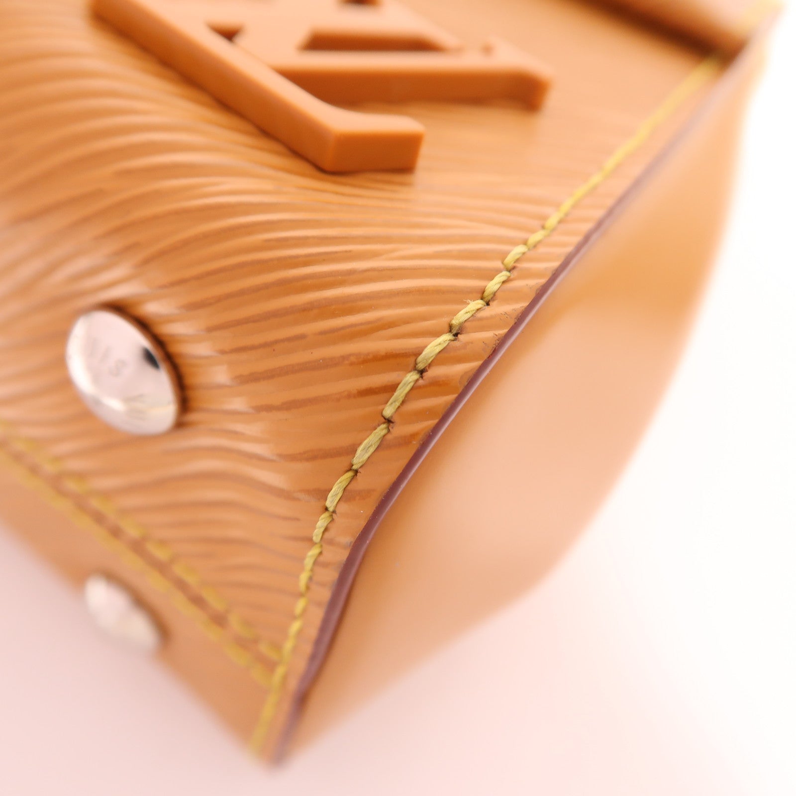 LOUIS VUITTON Epi Cluny Mini銀扣手挽肩背兩用袋啡色