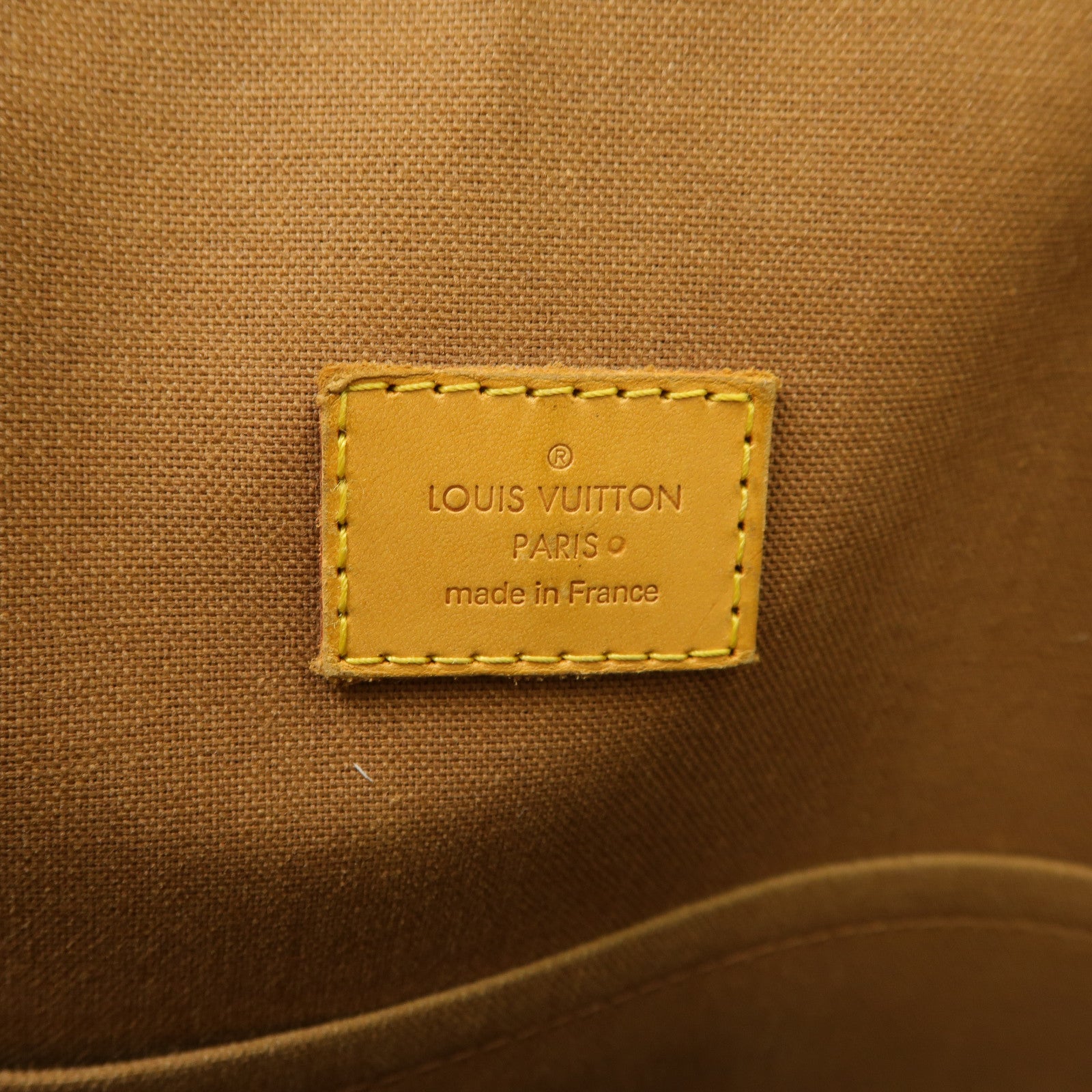 LOUIS VUITTON 【激減優惠】Monogram Lockit Horizontal金扣手挽袋啡色