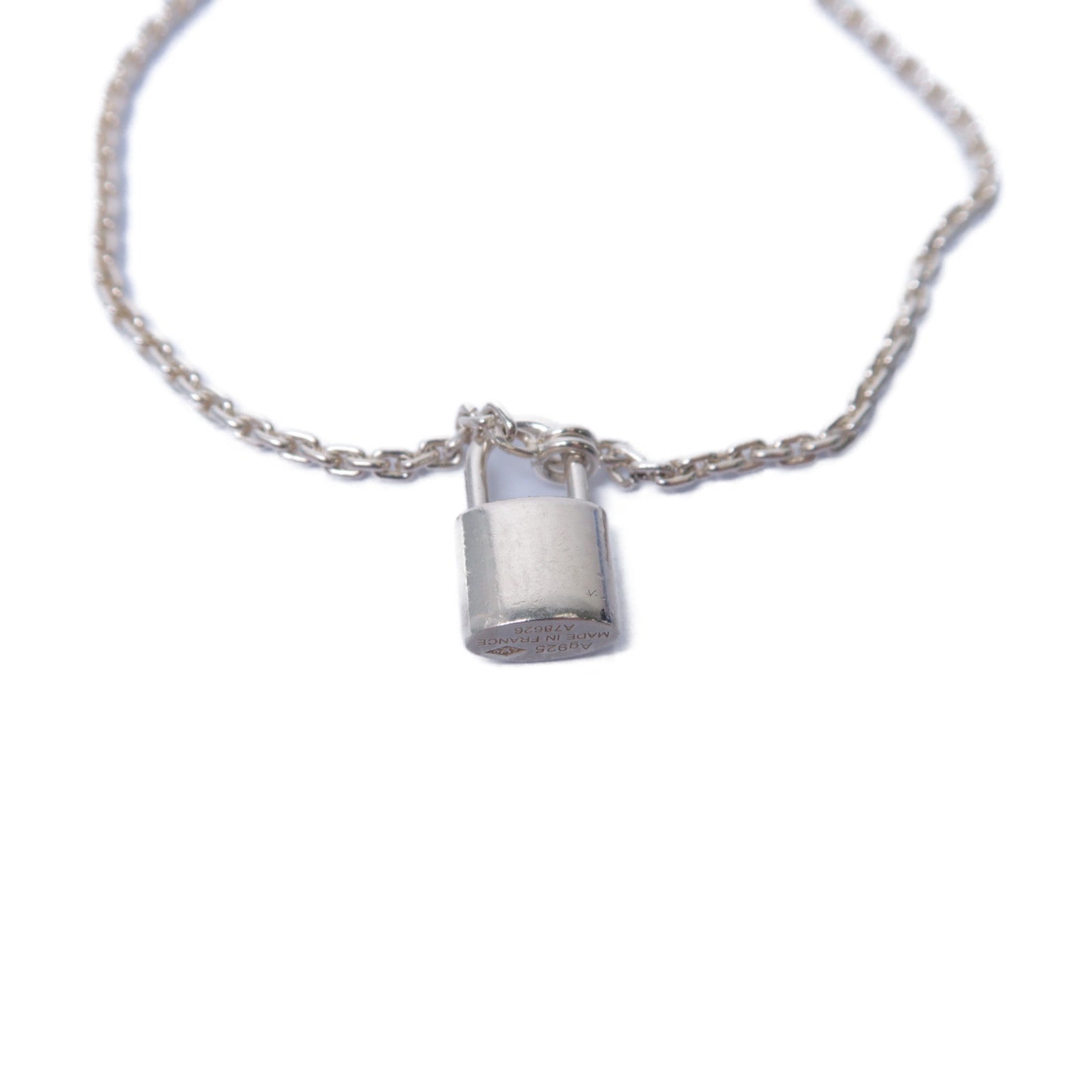 LOUIS VUITTON 【激減優惠】925純銀Silver Lockit Bracelet手鏈
