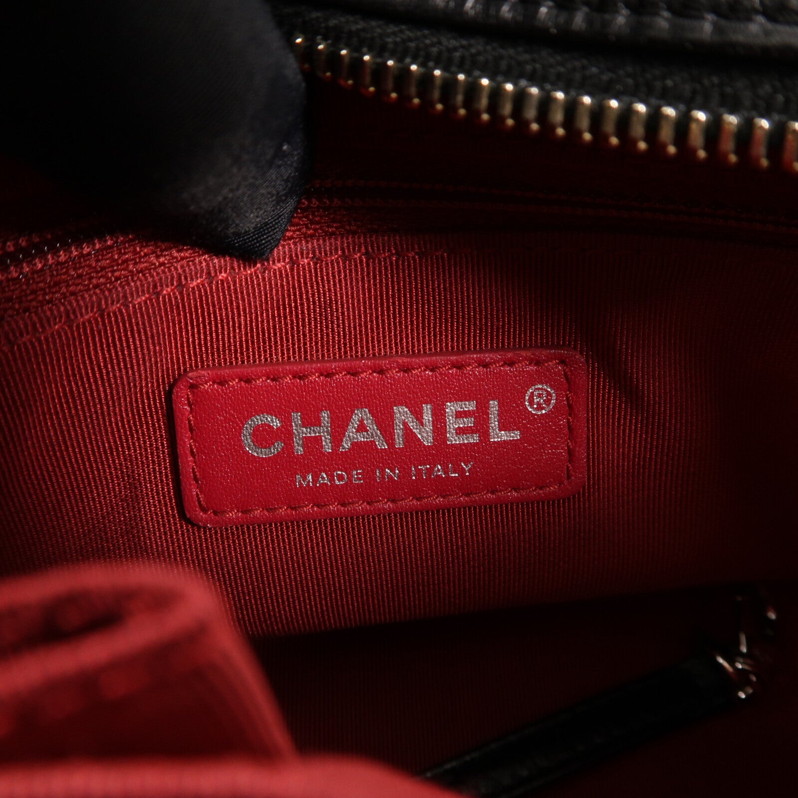 CHANEL 牛皮皮革Gabrielle Small鏈帶肩背袋