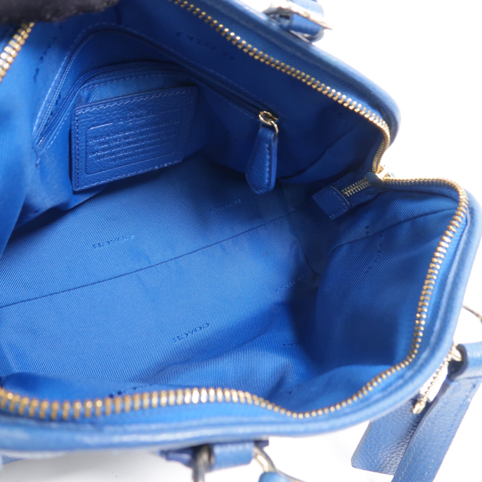 COACH 牛皮皮革Hand Bag手挽袋