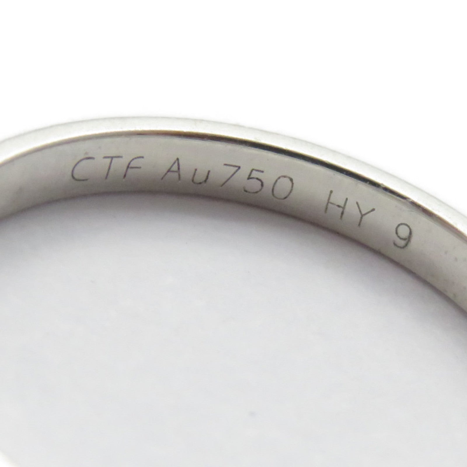 JEWELRY 【激減優惠】18K白金Ring戒指US#4.25