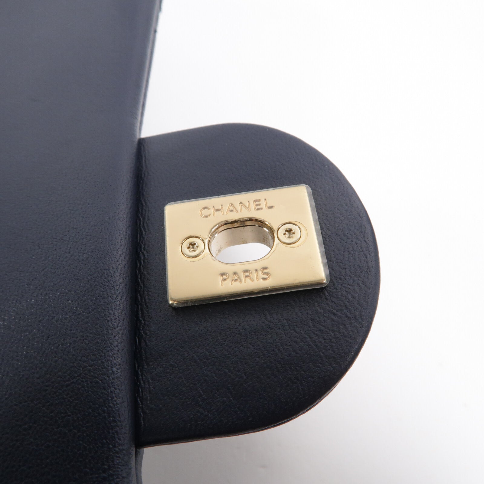 CHANEL 羊皮皮革Top Handle Flap手挽肩背兩用袋