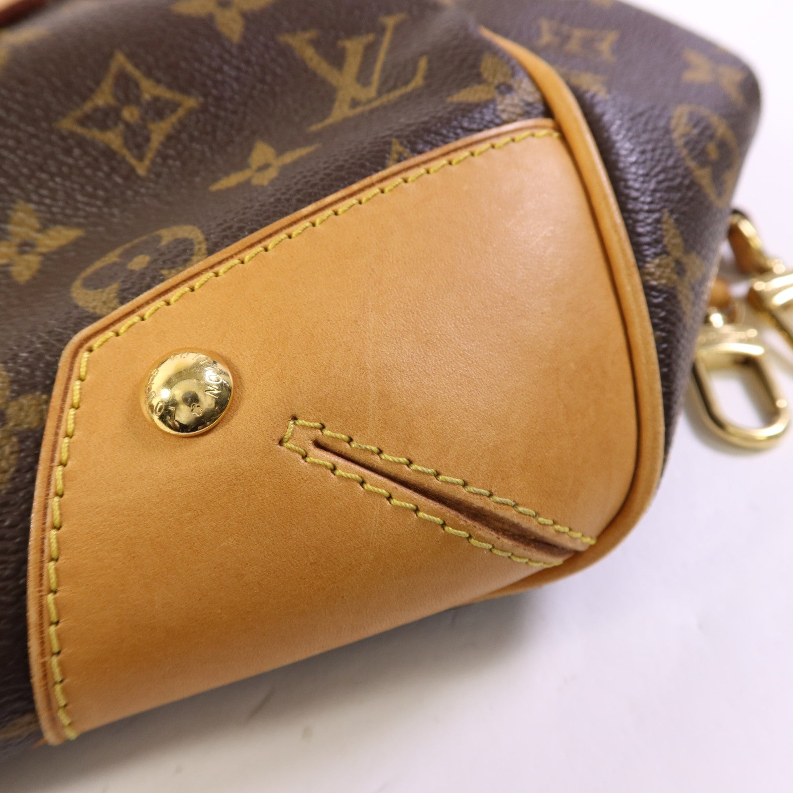 LOUIS VUITTON Monogram Estrela MM金扣手挽肩背兩用袋