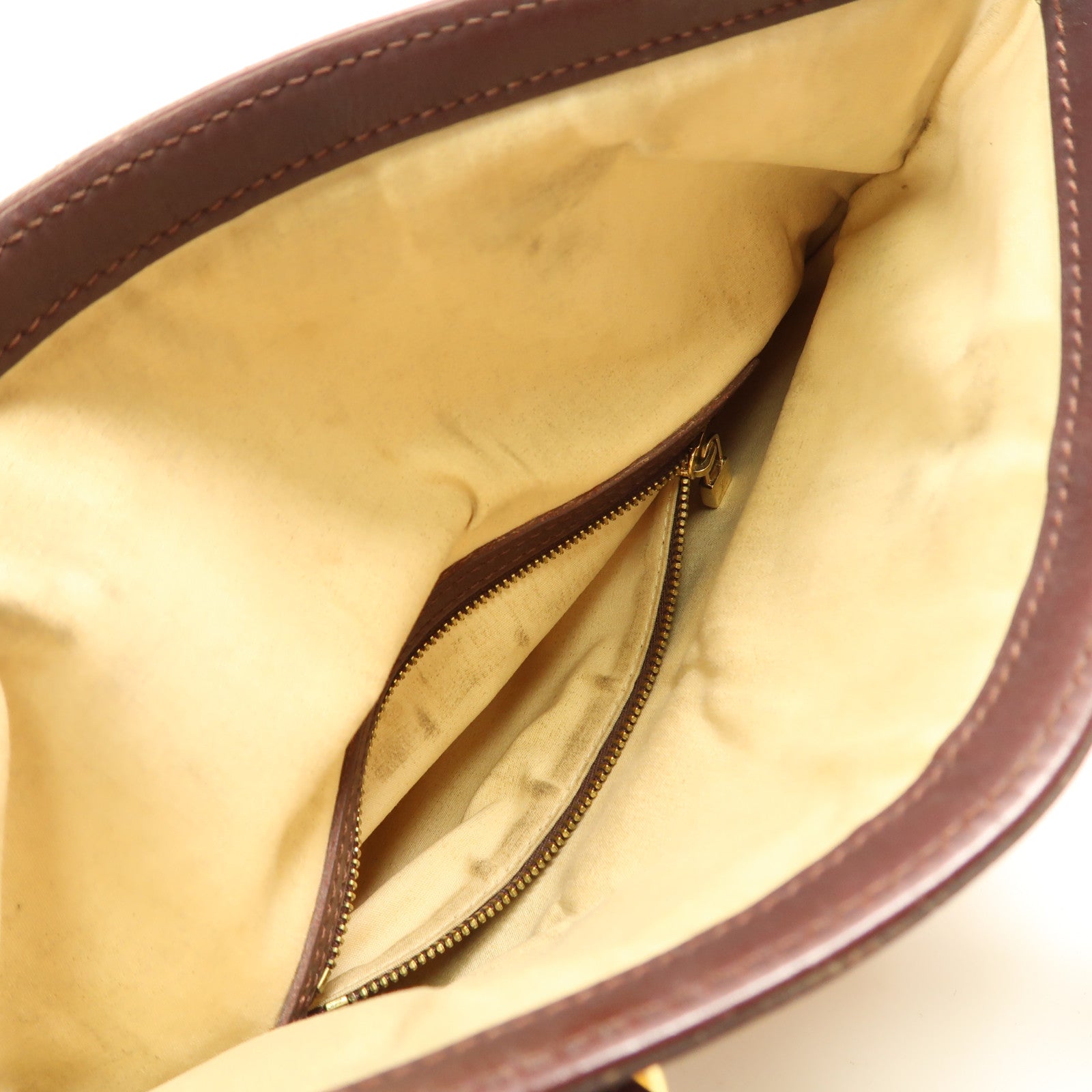 LOUIS VUITTON Monogram Mini Framcoise金扣手挽袋