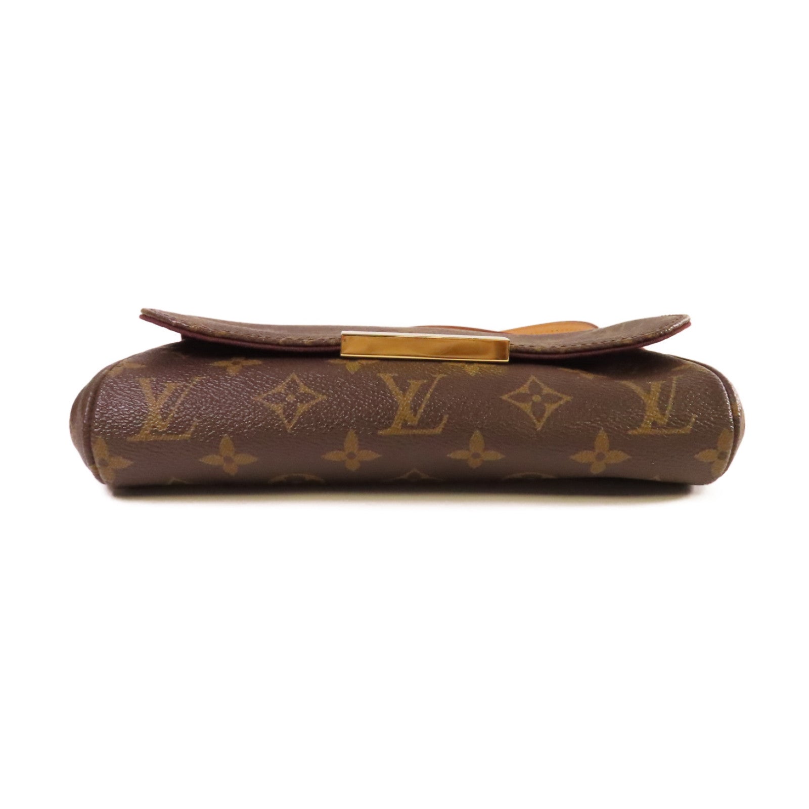 LOUIS VUITTON Monogram Favorite PM 2Way Shoulder Bag金扣手挽肩背兩用袋啡色