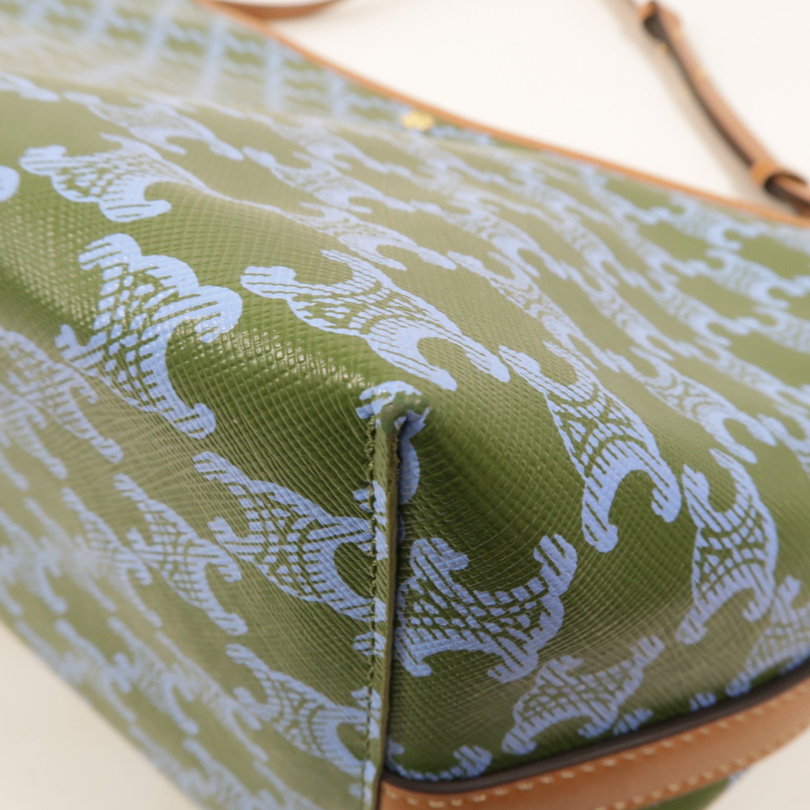 CELINE 塗層帆布Soft Shopper肩背袋