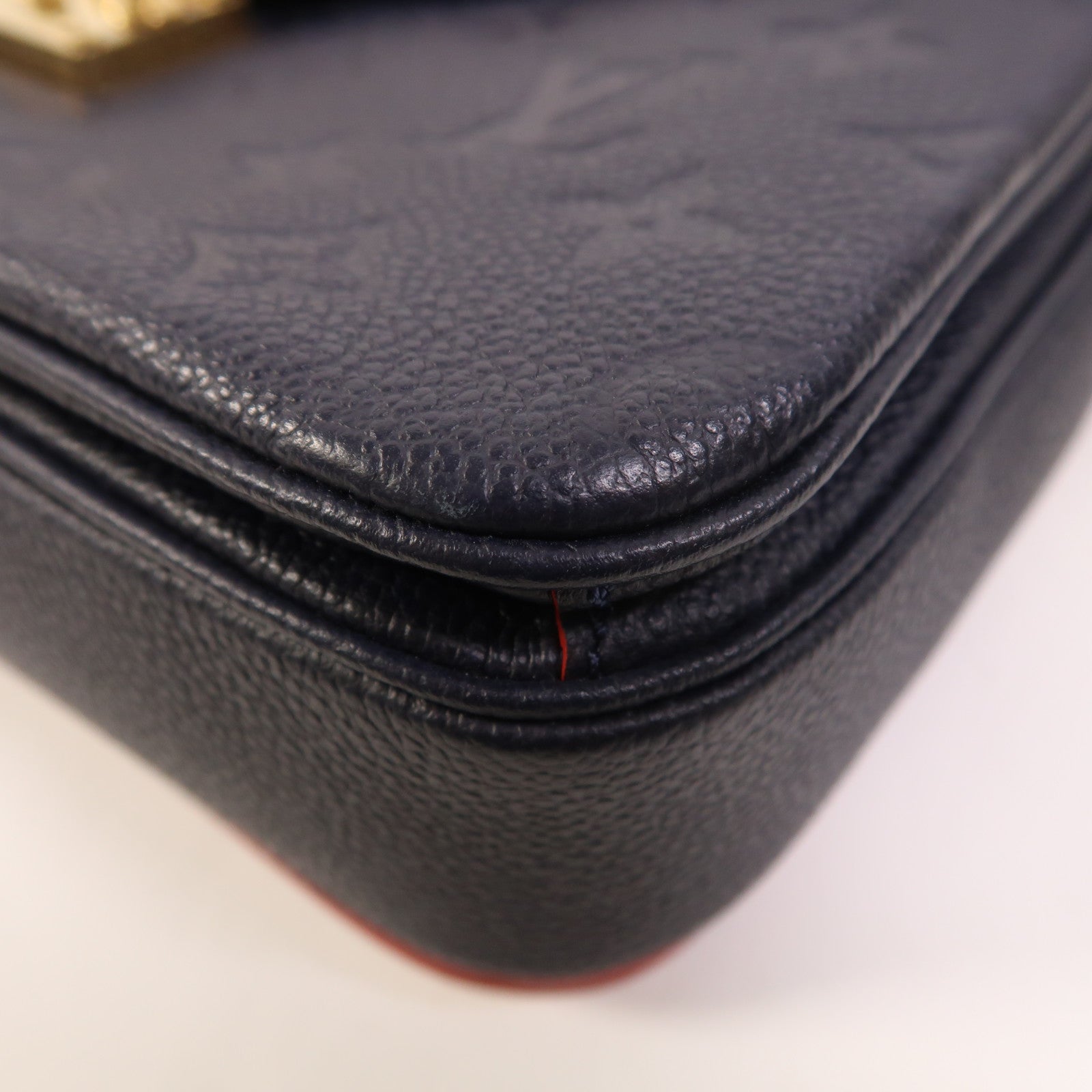 LOUIS VUITTON Monogram Empreinte Pochette Metis金扣手挽肩背兩用袋