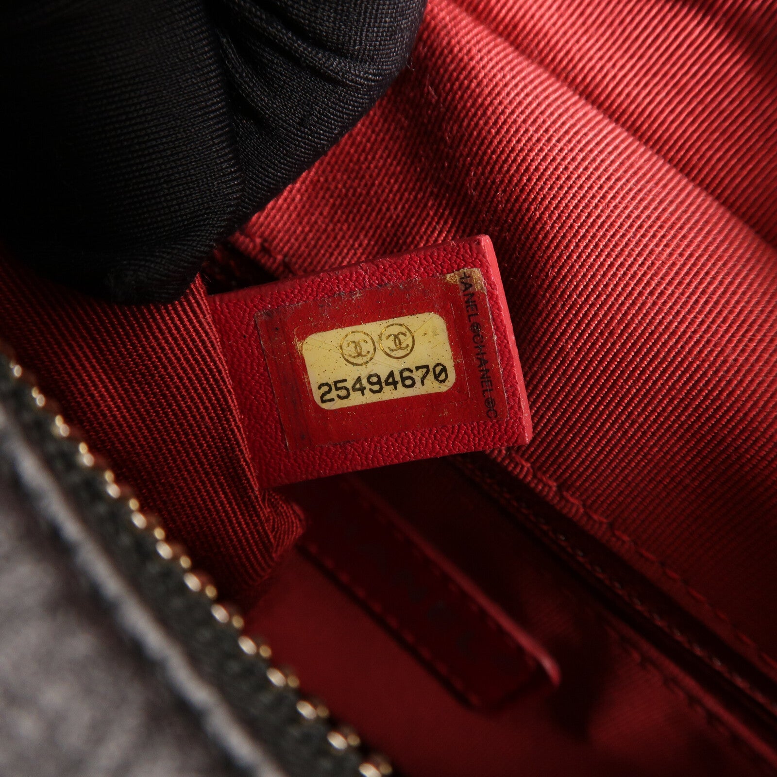 CHANEL 牛皮皮革Gabrielle Small鏈帶肩背袋