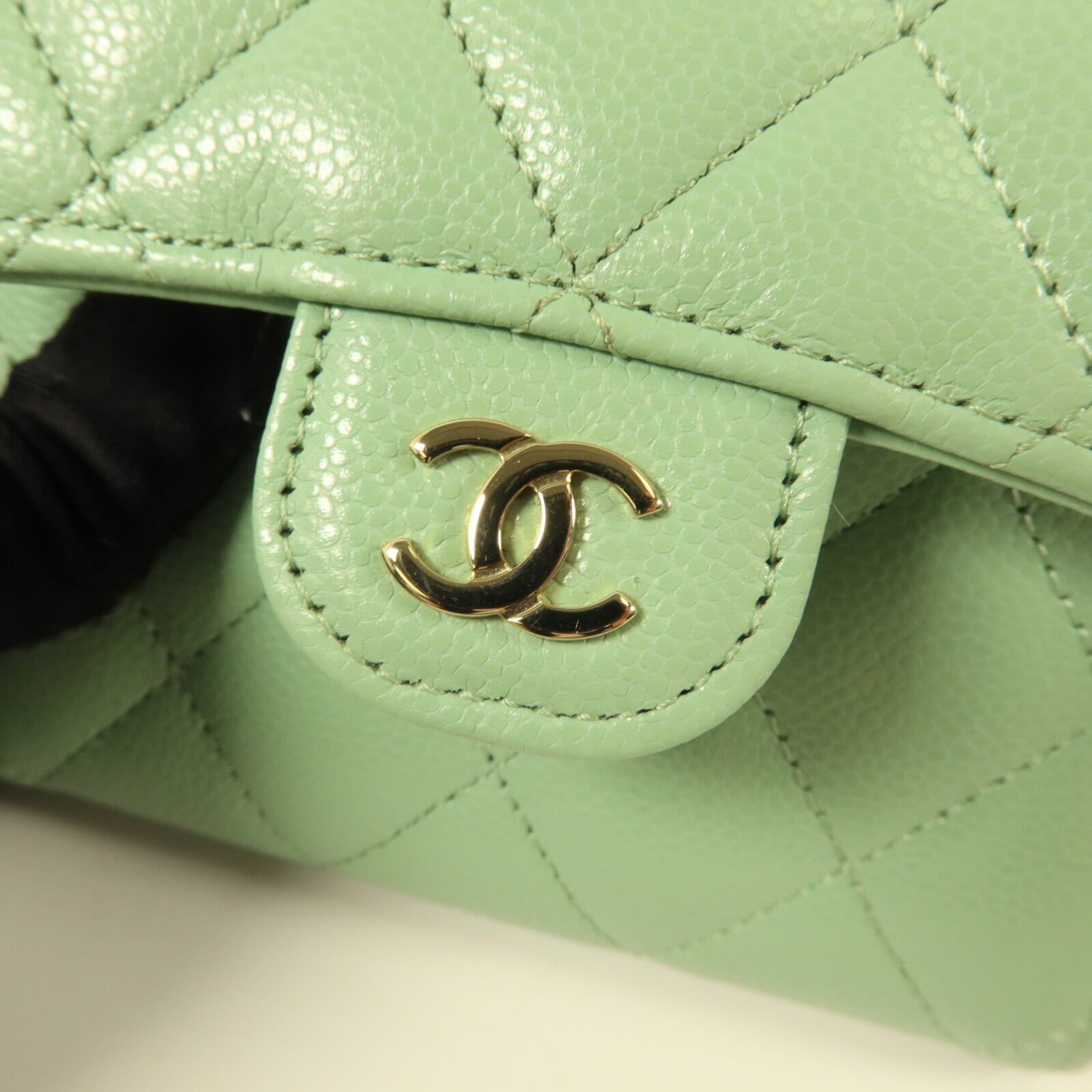 CHANEL 牛皮皮革Classic Small Flap Wallet錢包