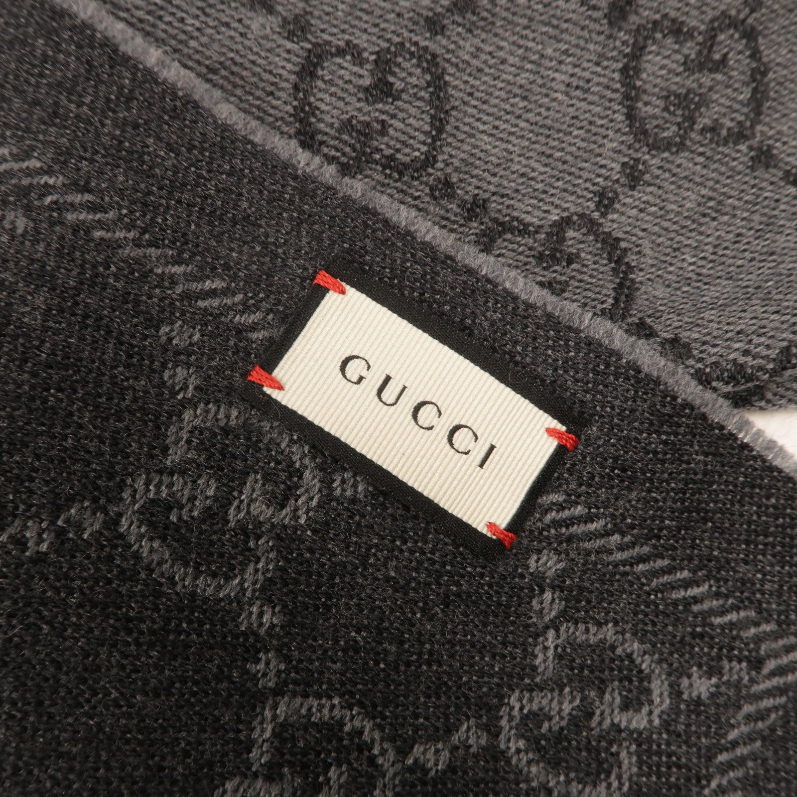 GUCCI 羊毛Scarf 48X180cm圍巾