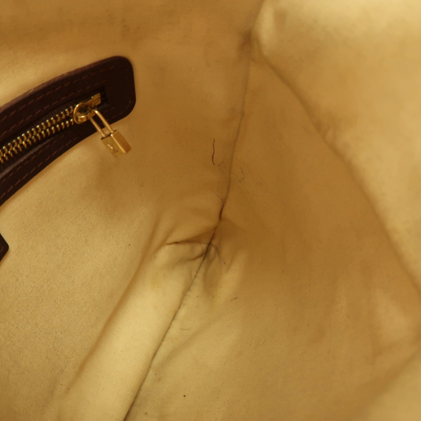 LOUIS VUITTON Monogram Mini Framcoise金扣手挽袋