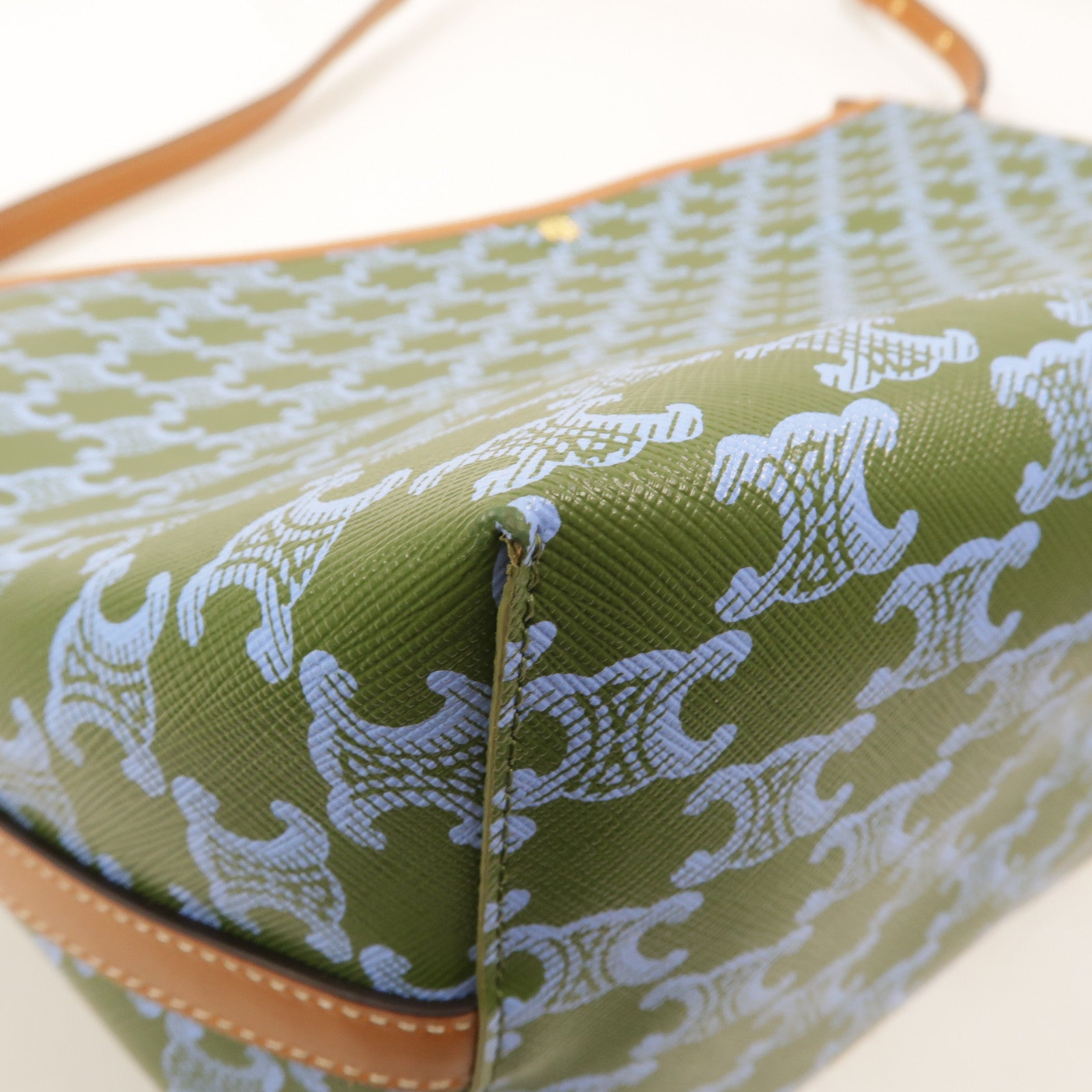 CELINE 塗層帆布Soft Shopper肩背袋