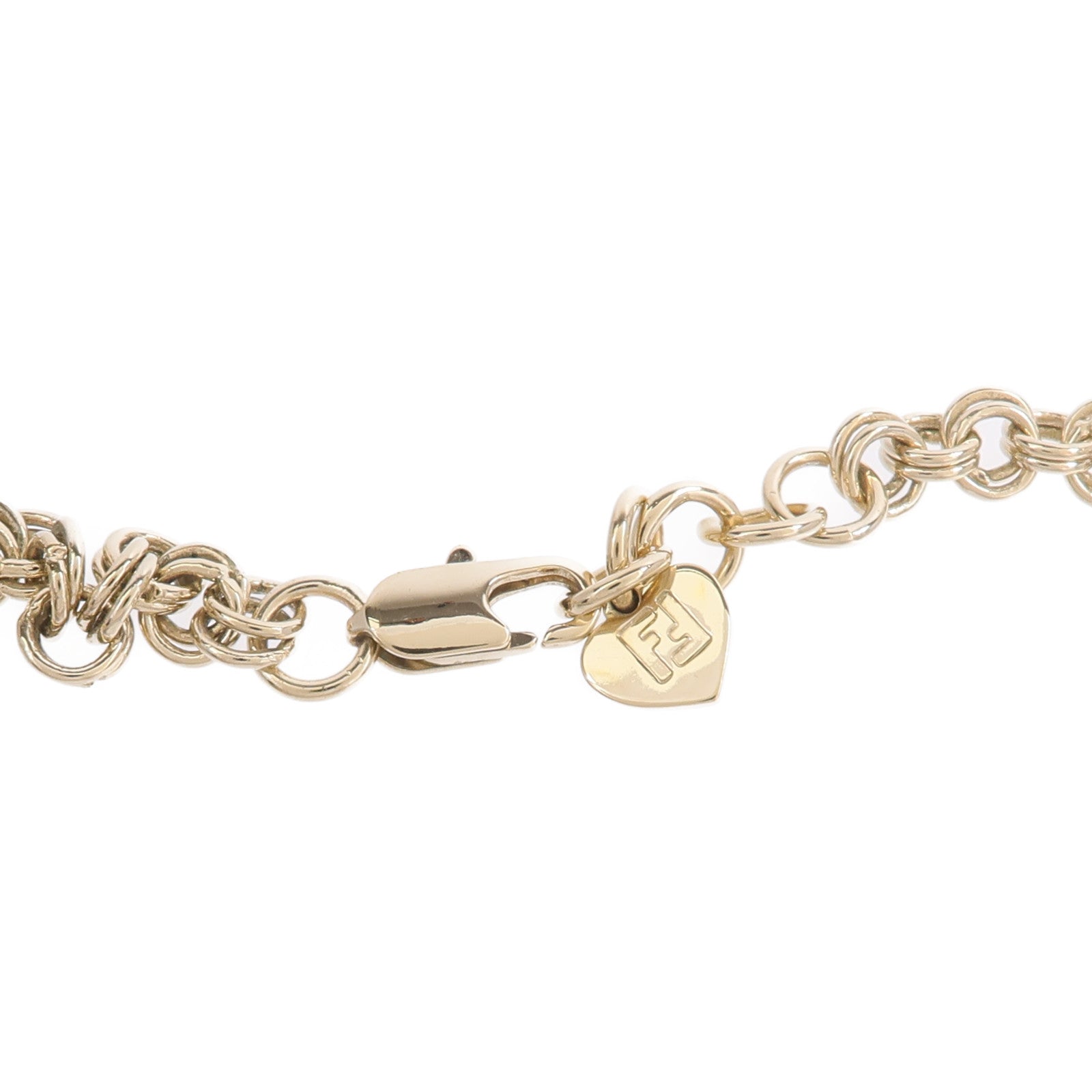 FENDI 金屬Identification Pendant項鍊