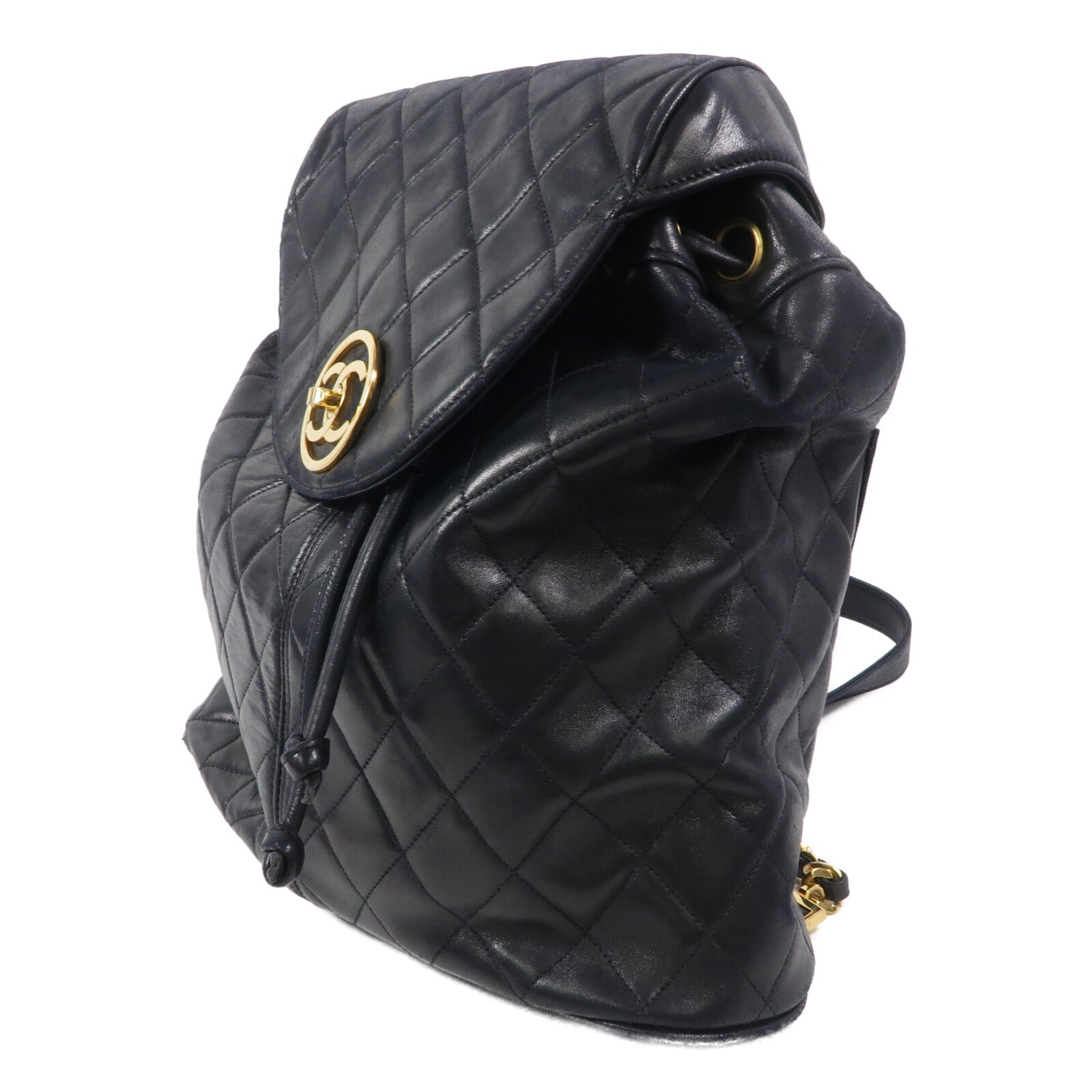 CHANEL 羊皮皮革Vintage Backpack背包