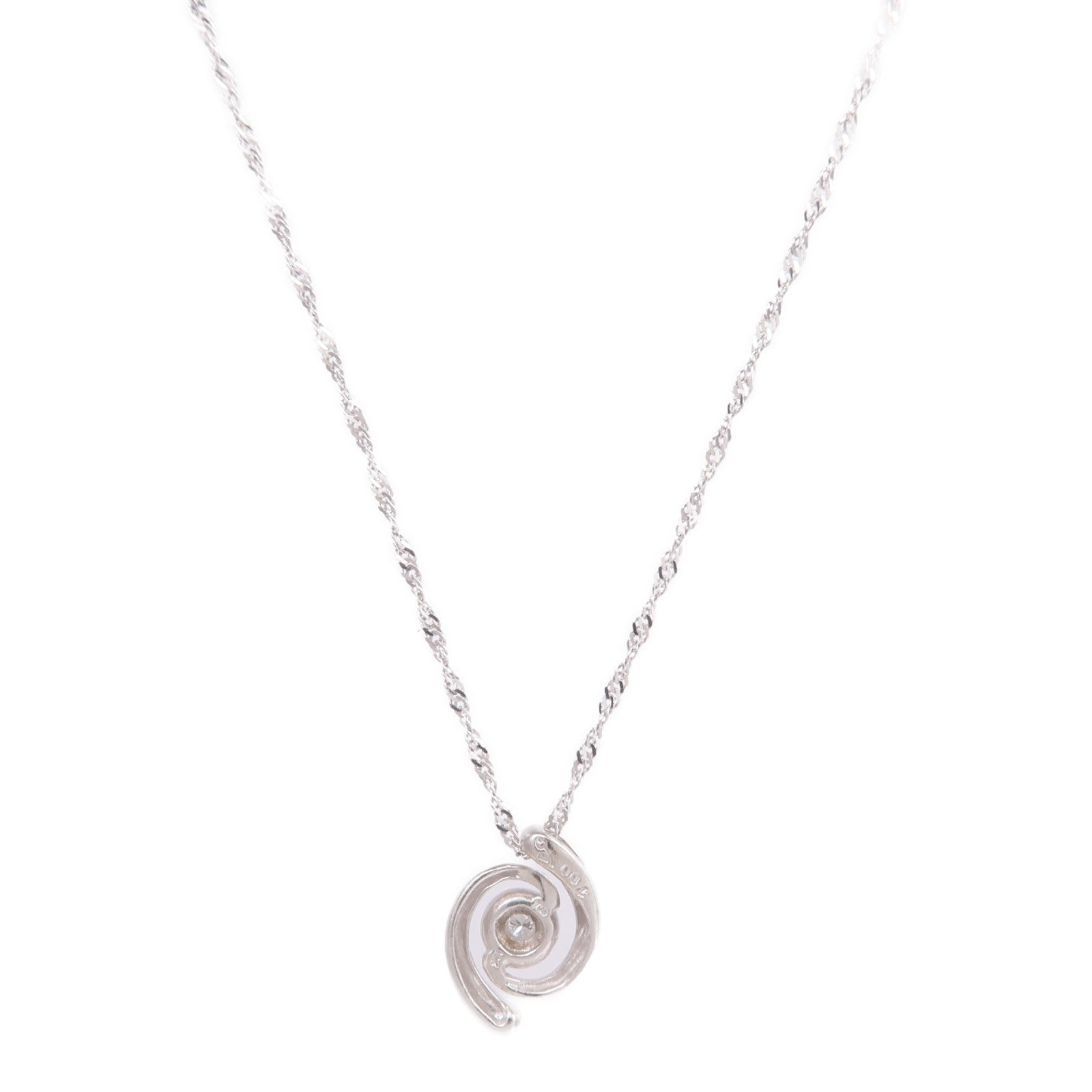 JEWELRY 18K白金Diamond Necklace鑽石項鍊