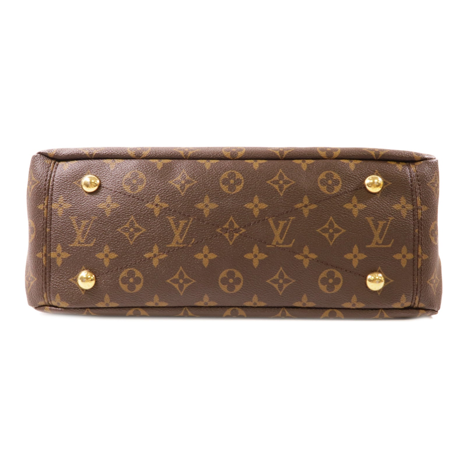 LOUIS VUITTON Monogram Pallas金扣手挽肩背兩用袋
