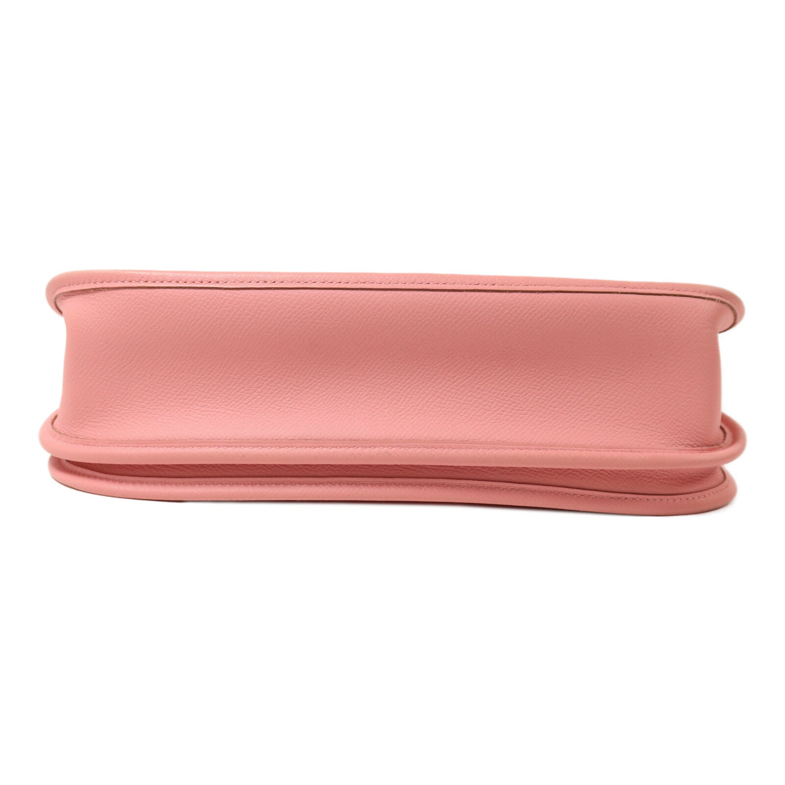 HERMES Epsom皮革Evelyne PM 肩背袋Rose Confetti
